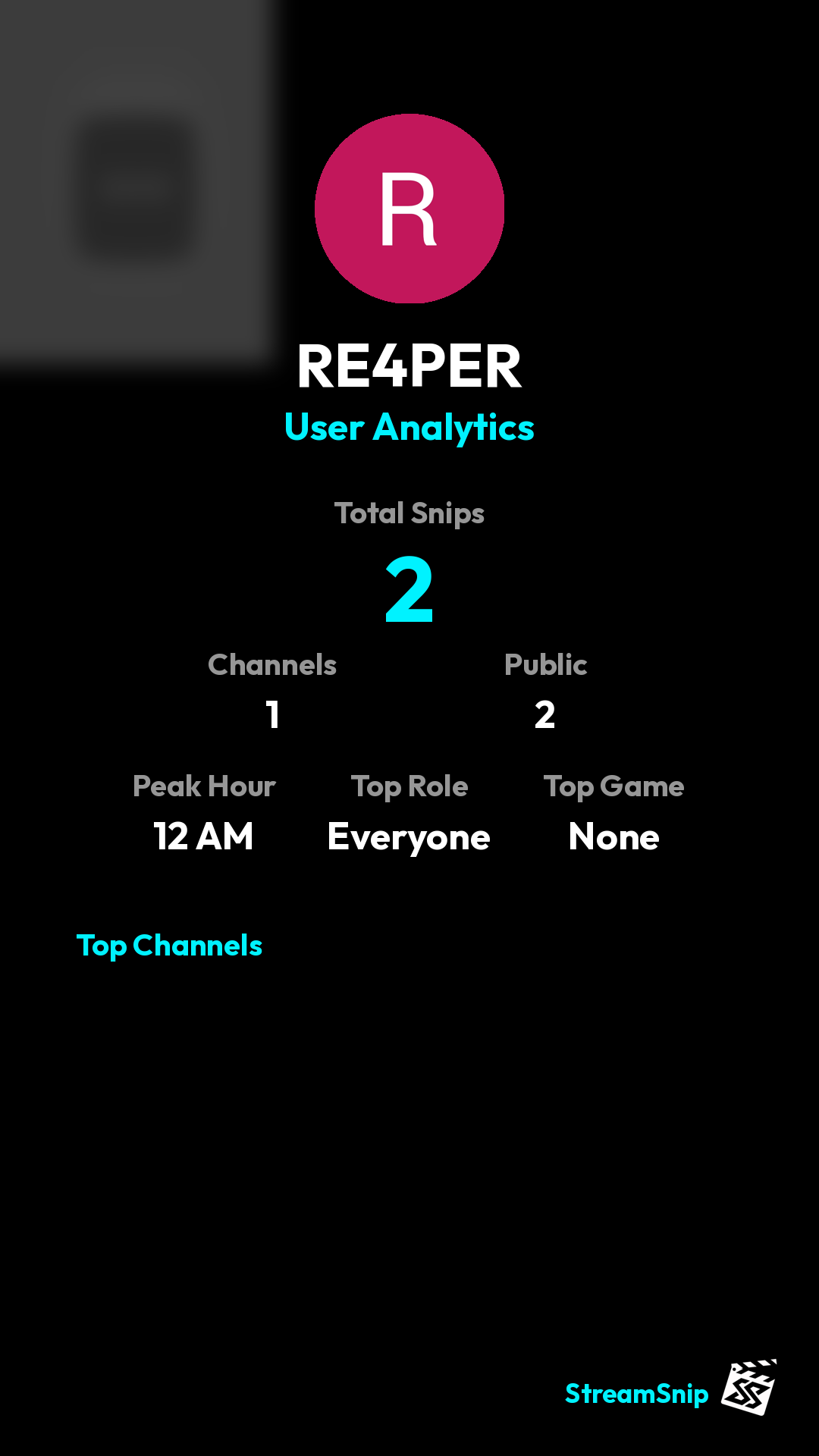 Stats Share Card