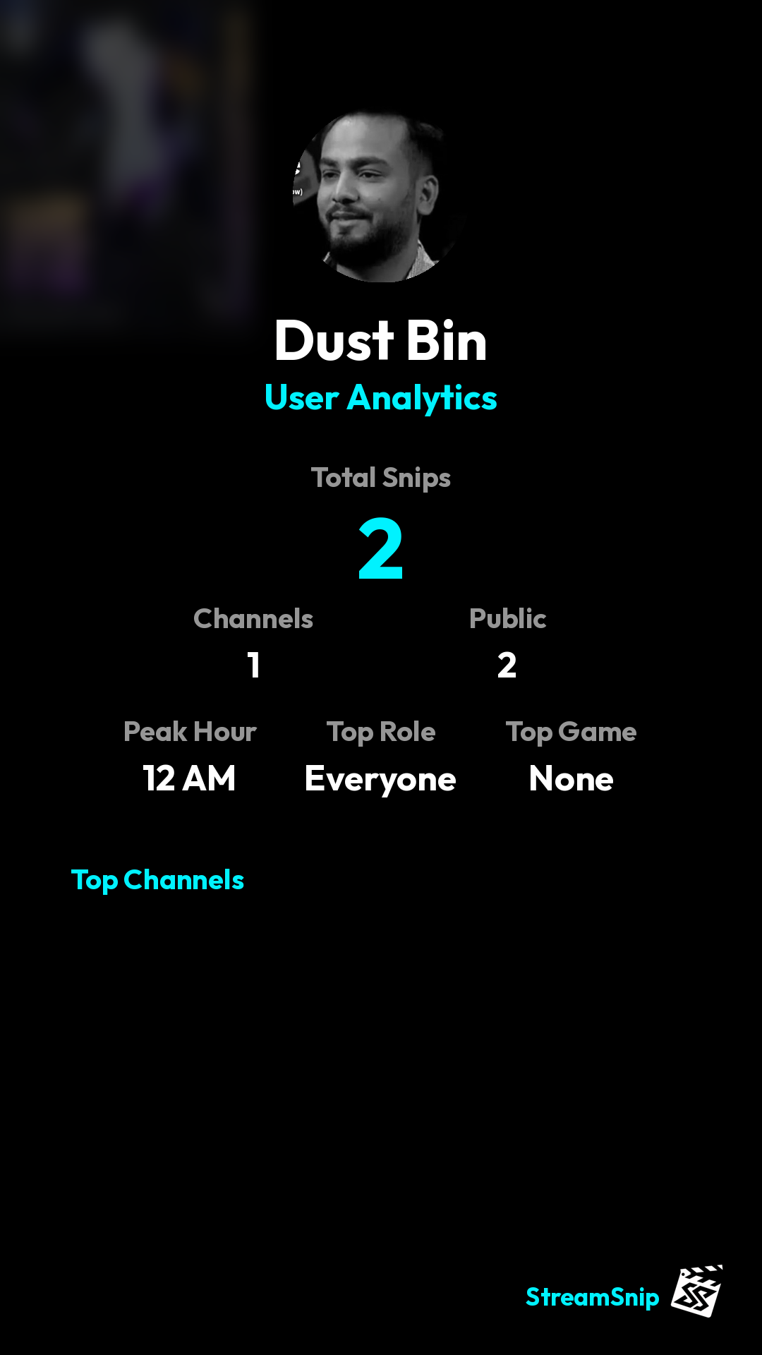 Stats Share Card