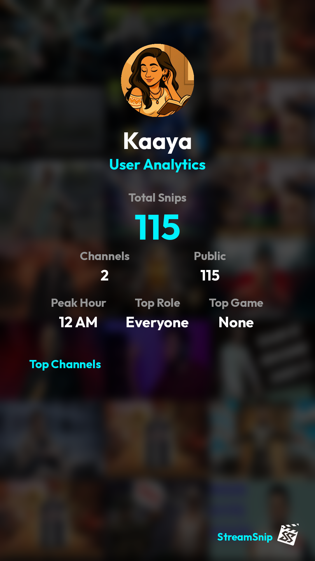Stats Share Card