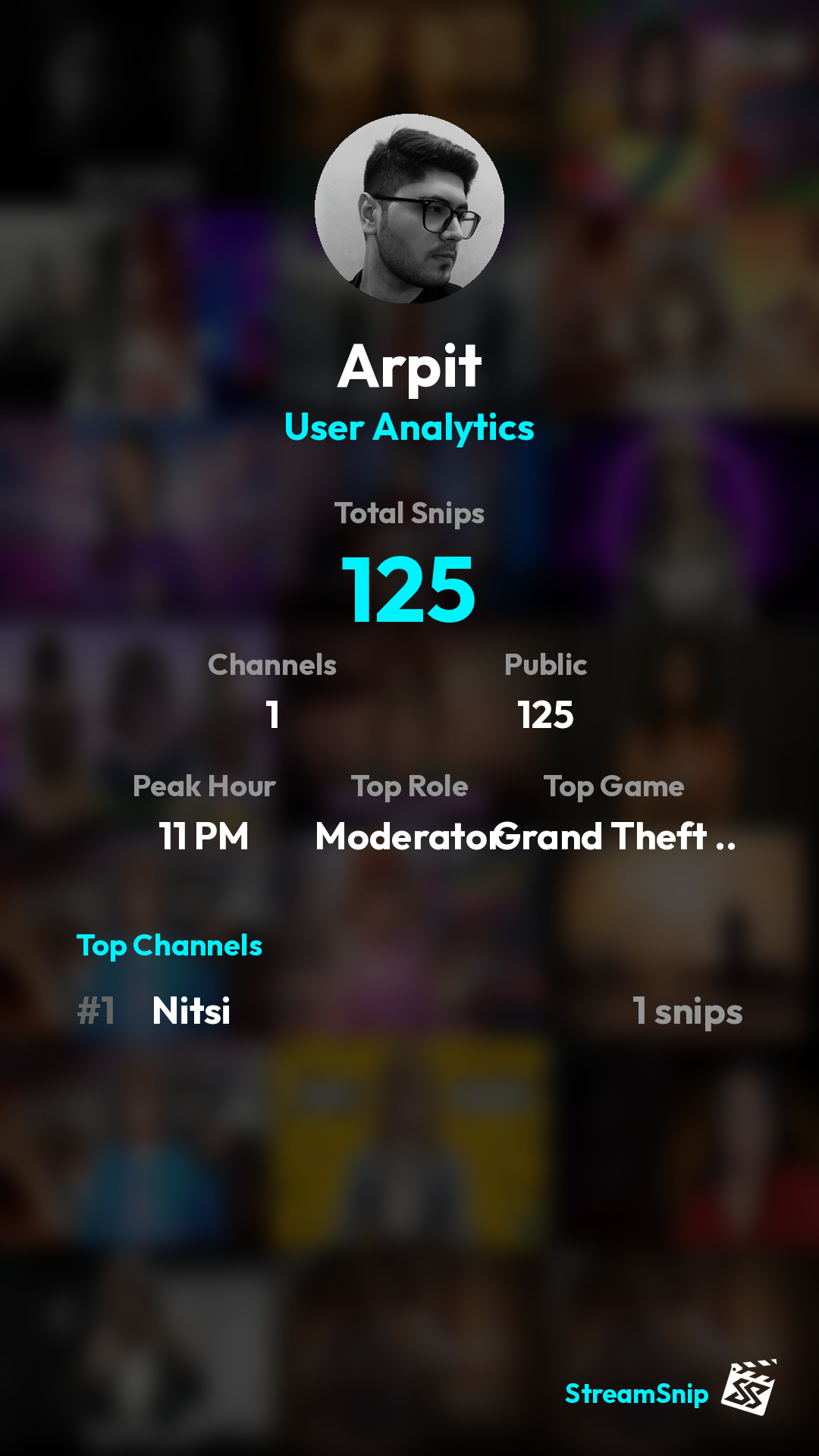 Stats Share Card
