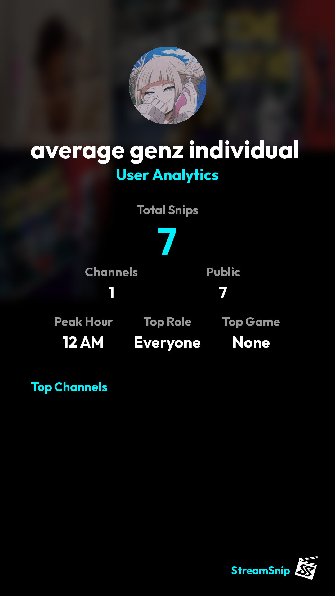 Stats Share Card