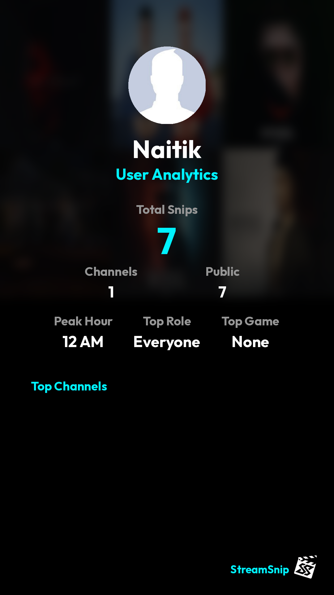 Stats Share Card
