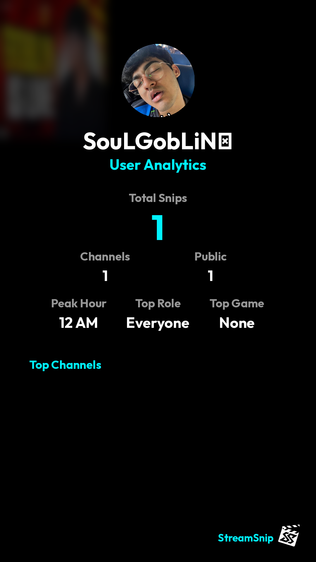 Stats Share Card