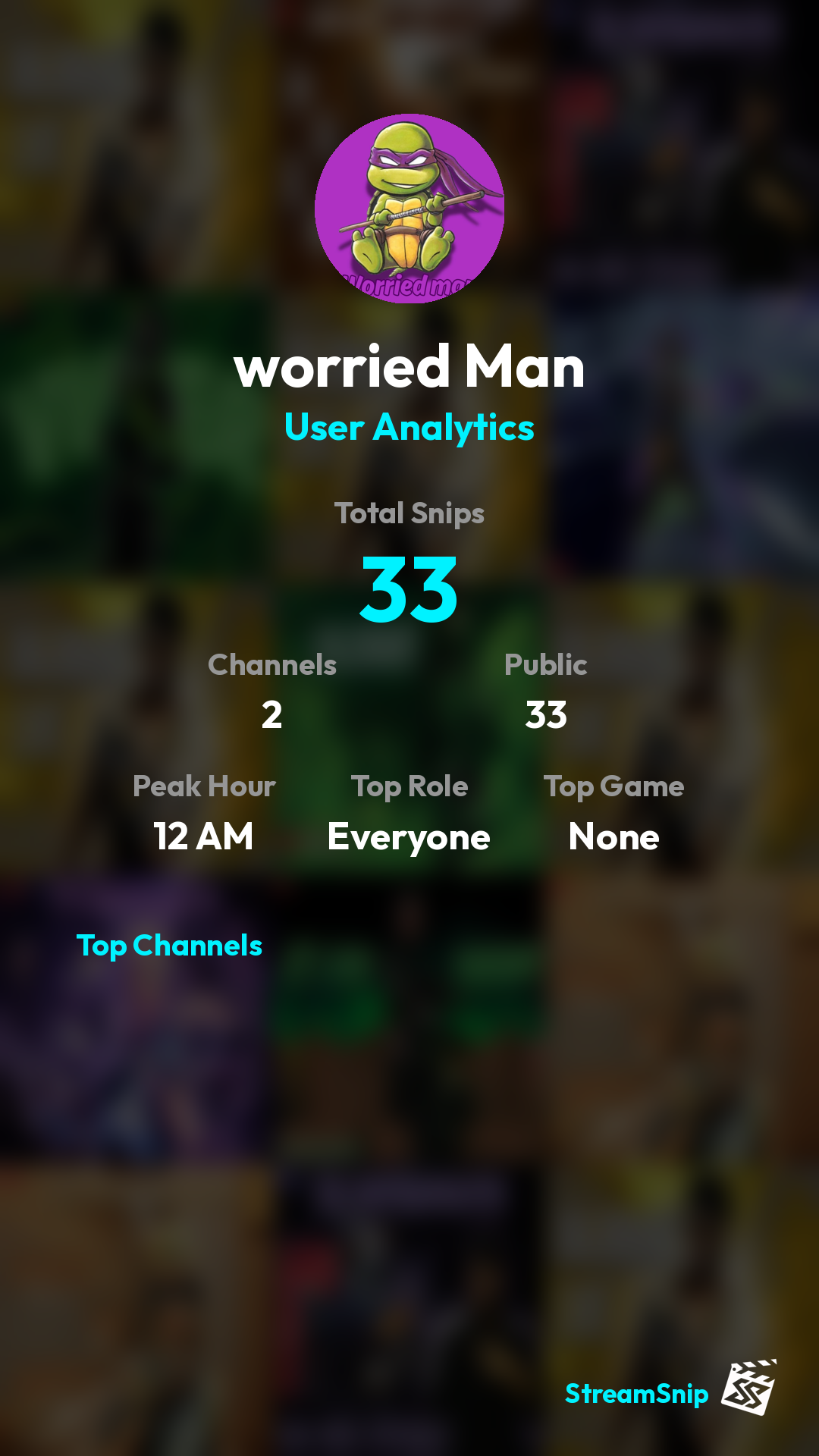 Stats Share Card