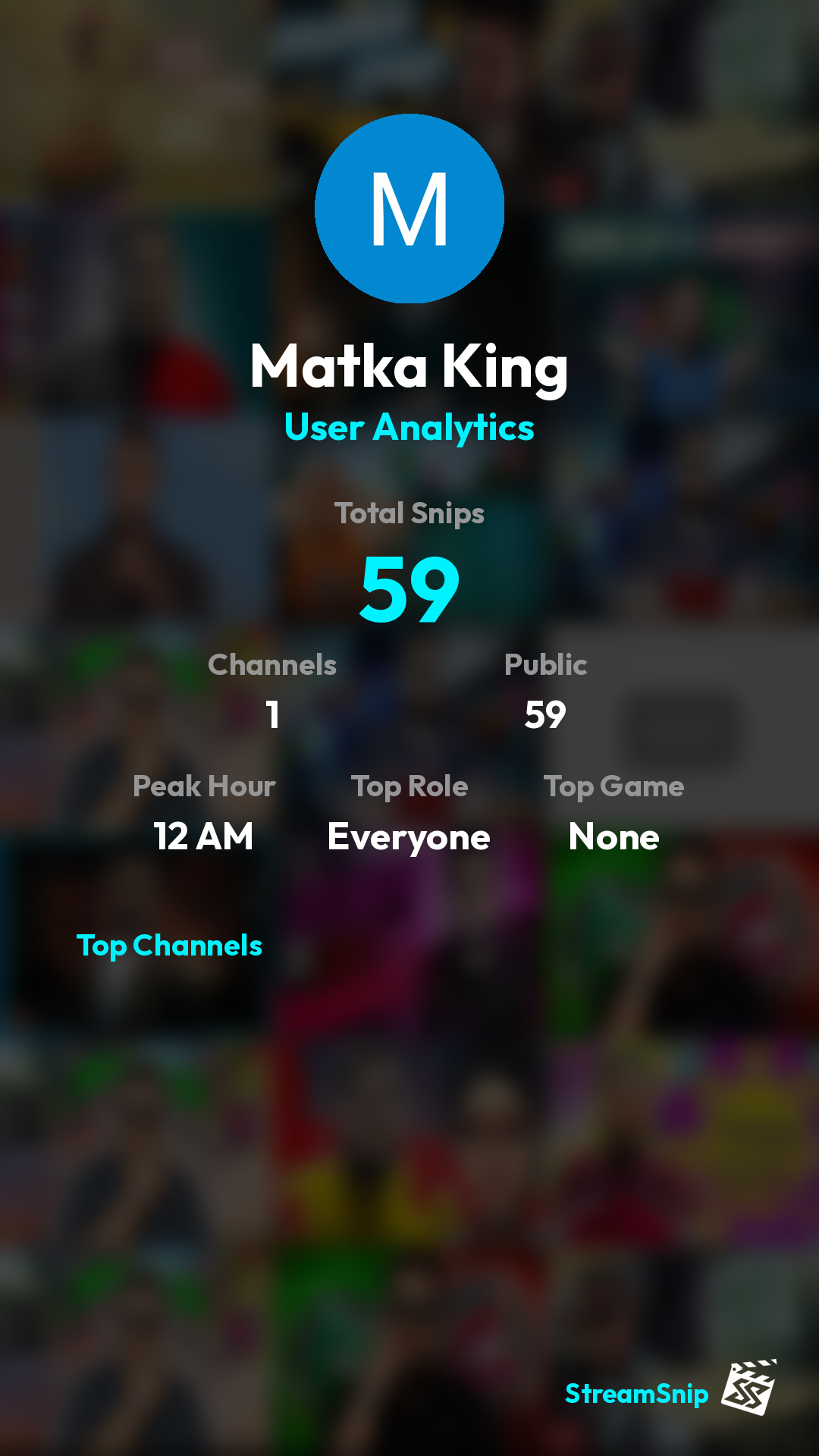 Stats Share Card