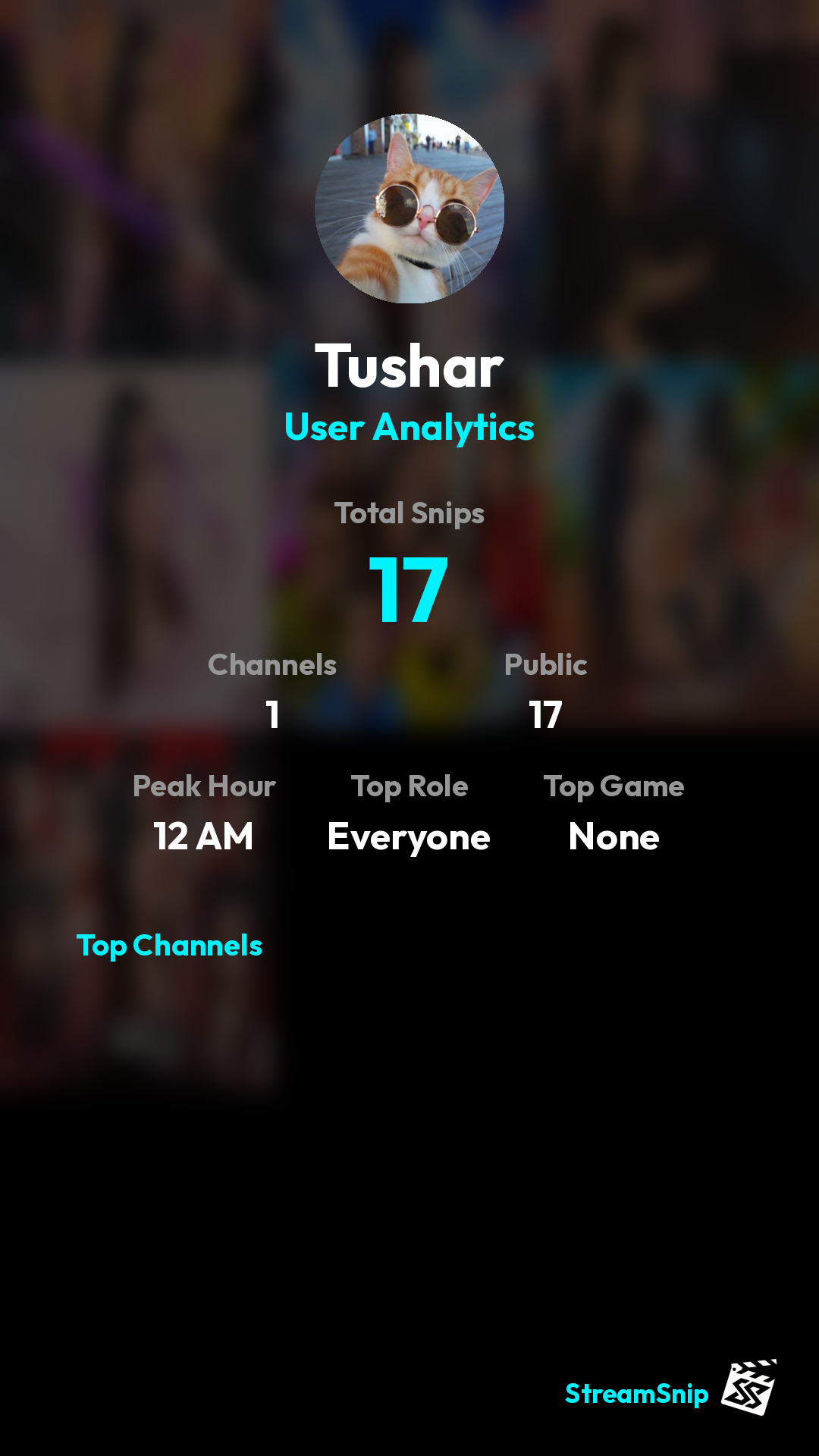 Stats Share Card