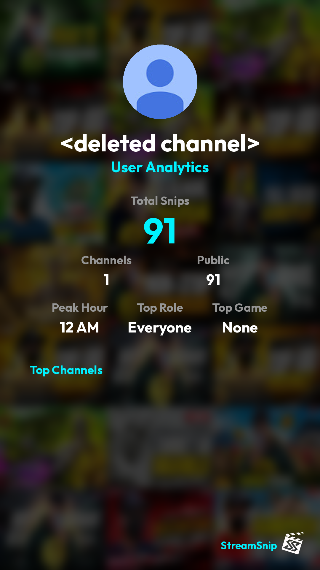 Stats Share Card