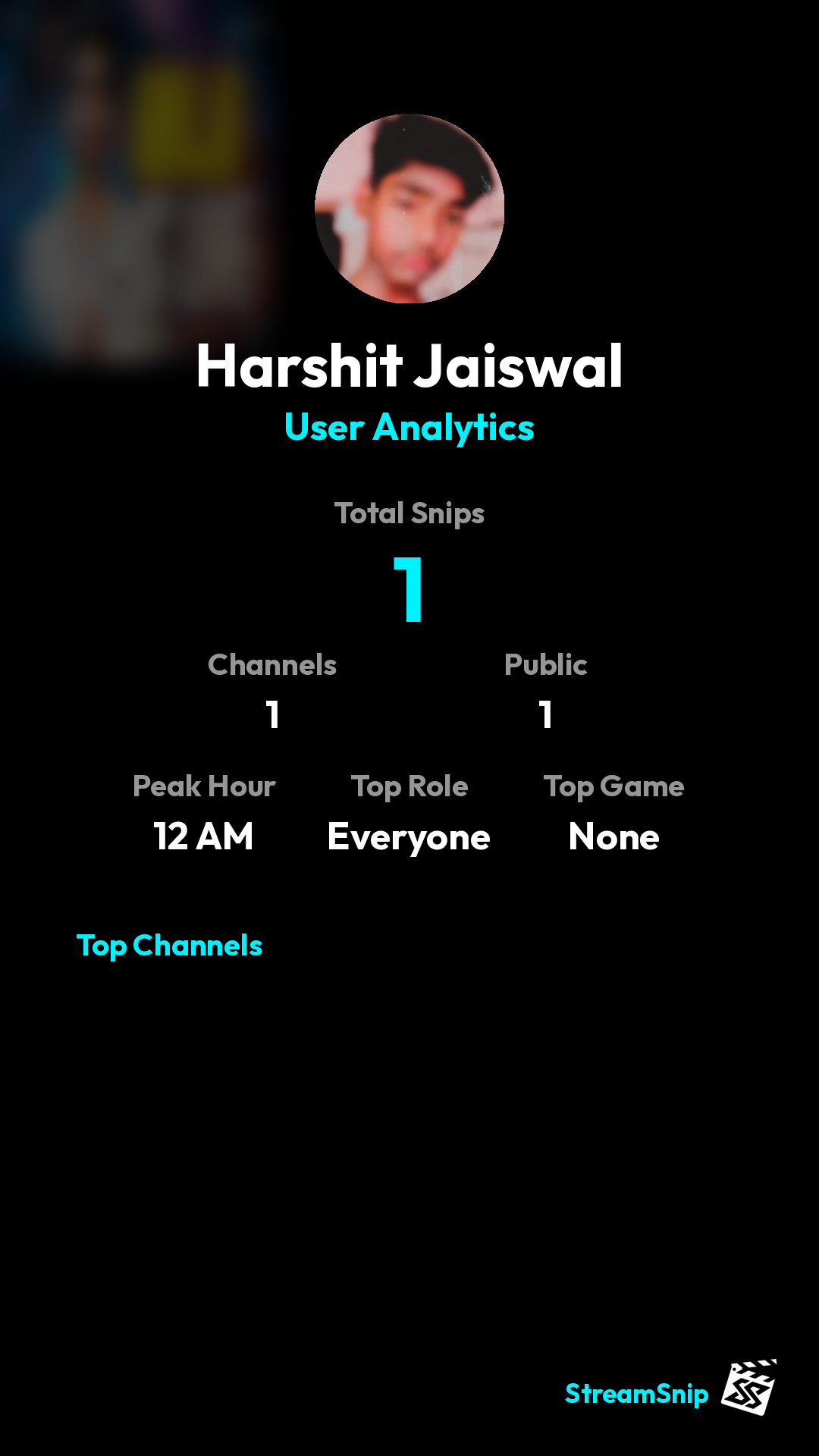 Stats Share Card