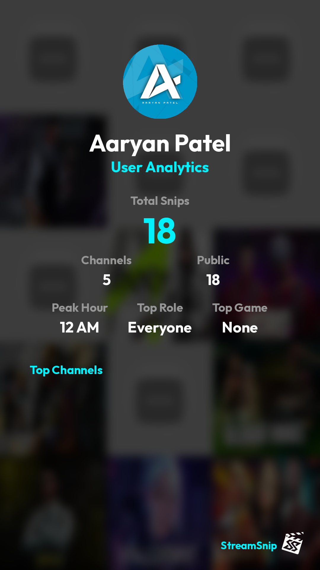Stats Share Card