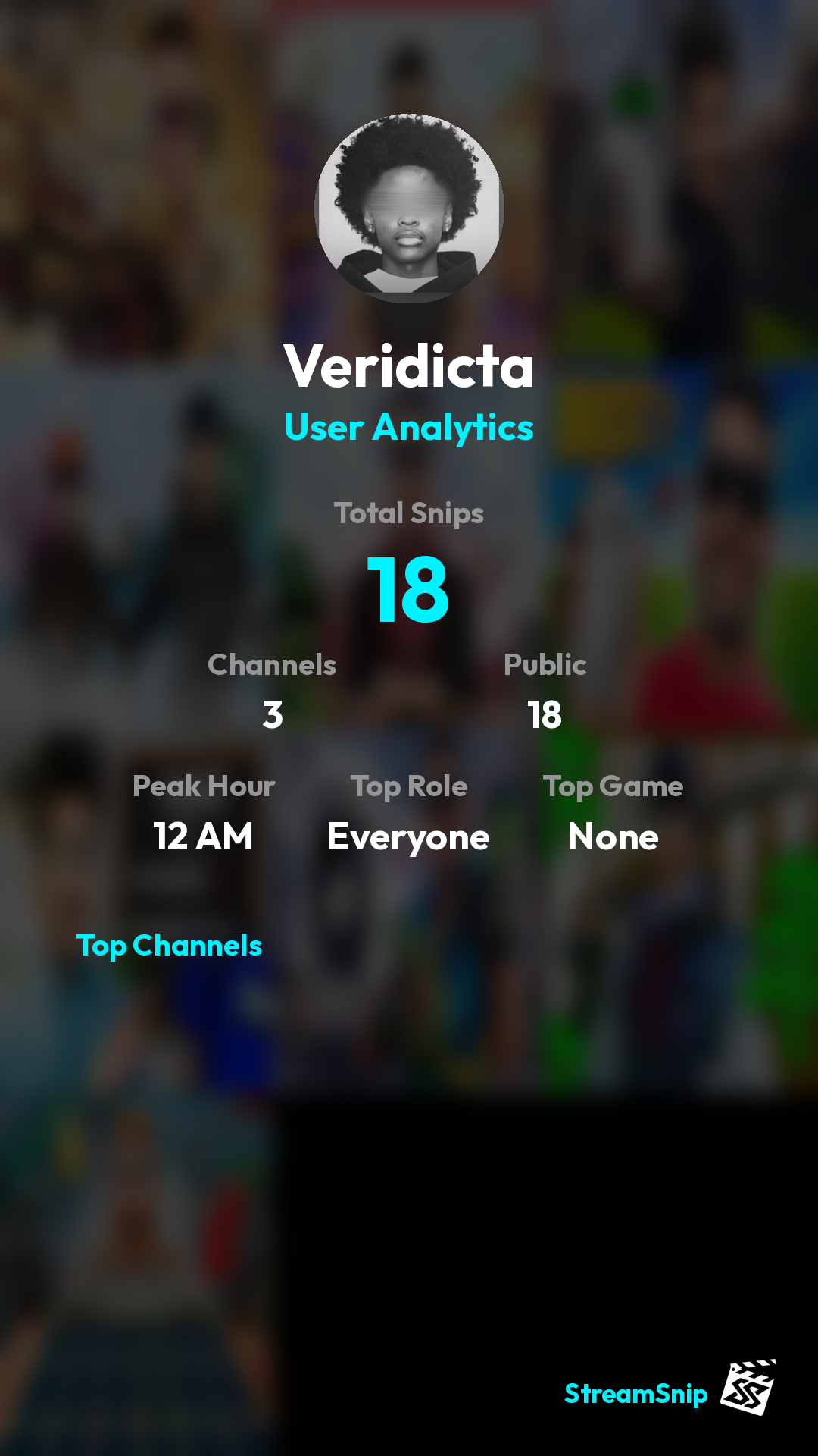 Stats Share Card