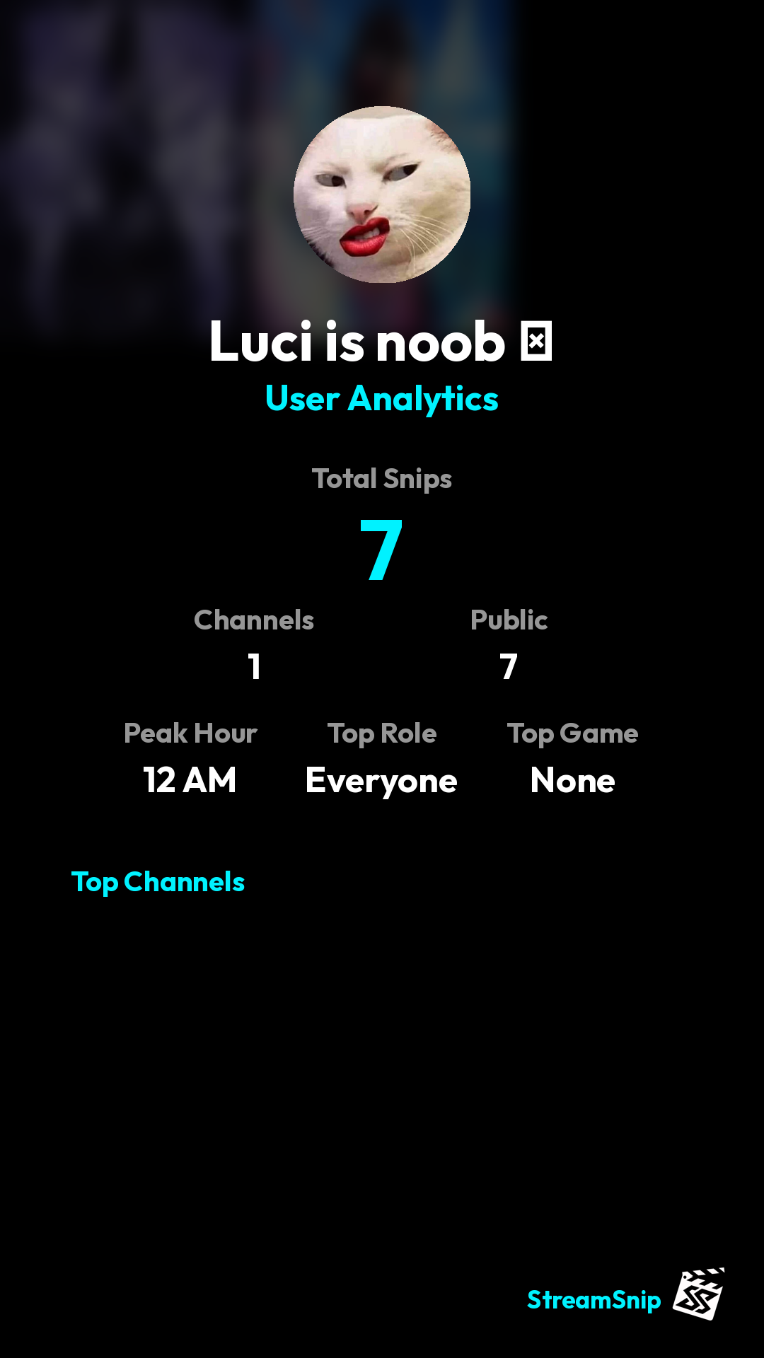 Stats Share Card