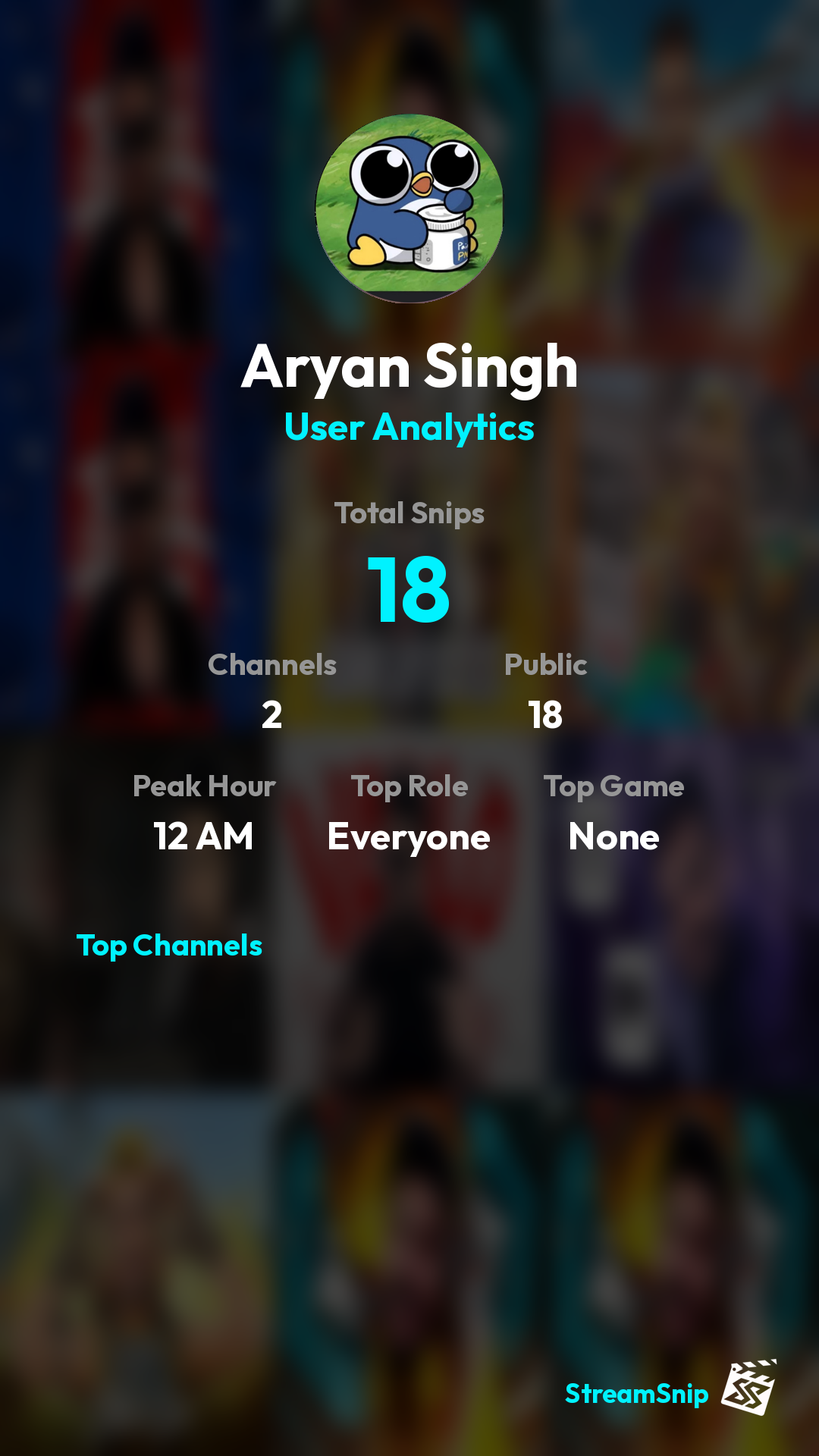 Stats Share Card