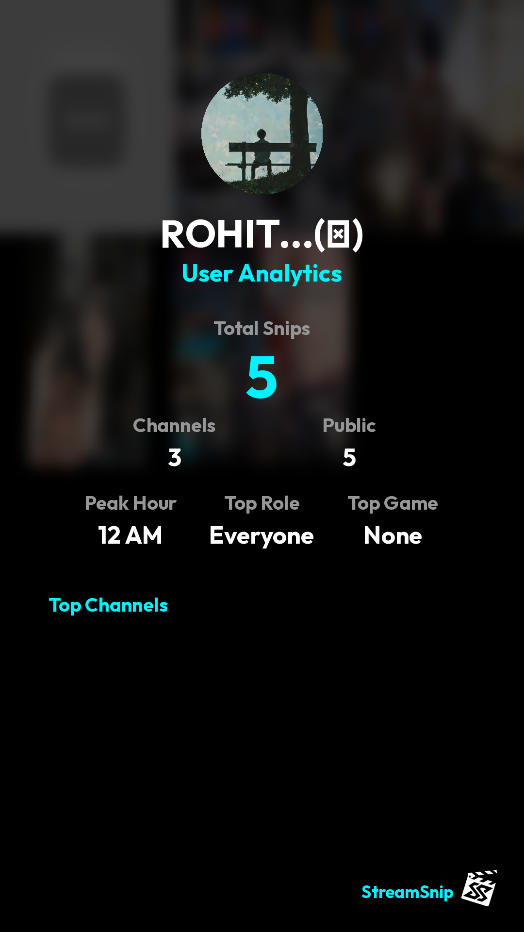Stats Share Card