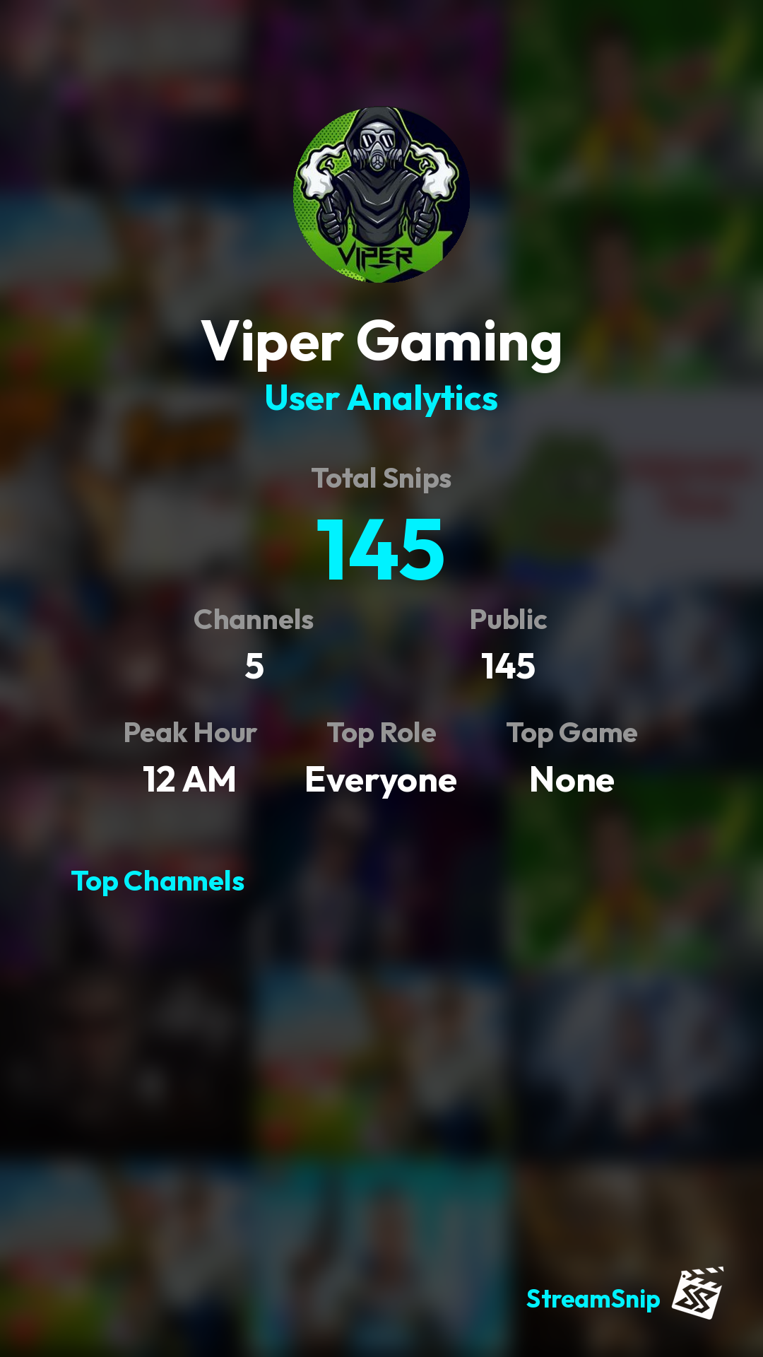 Stats Share Card