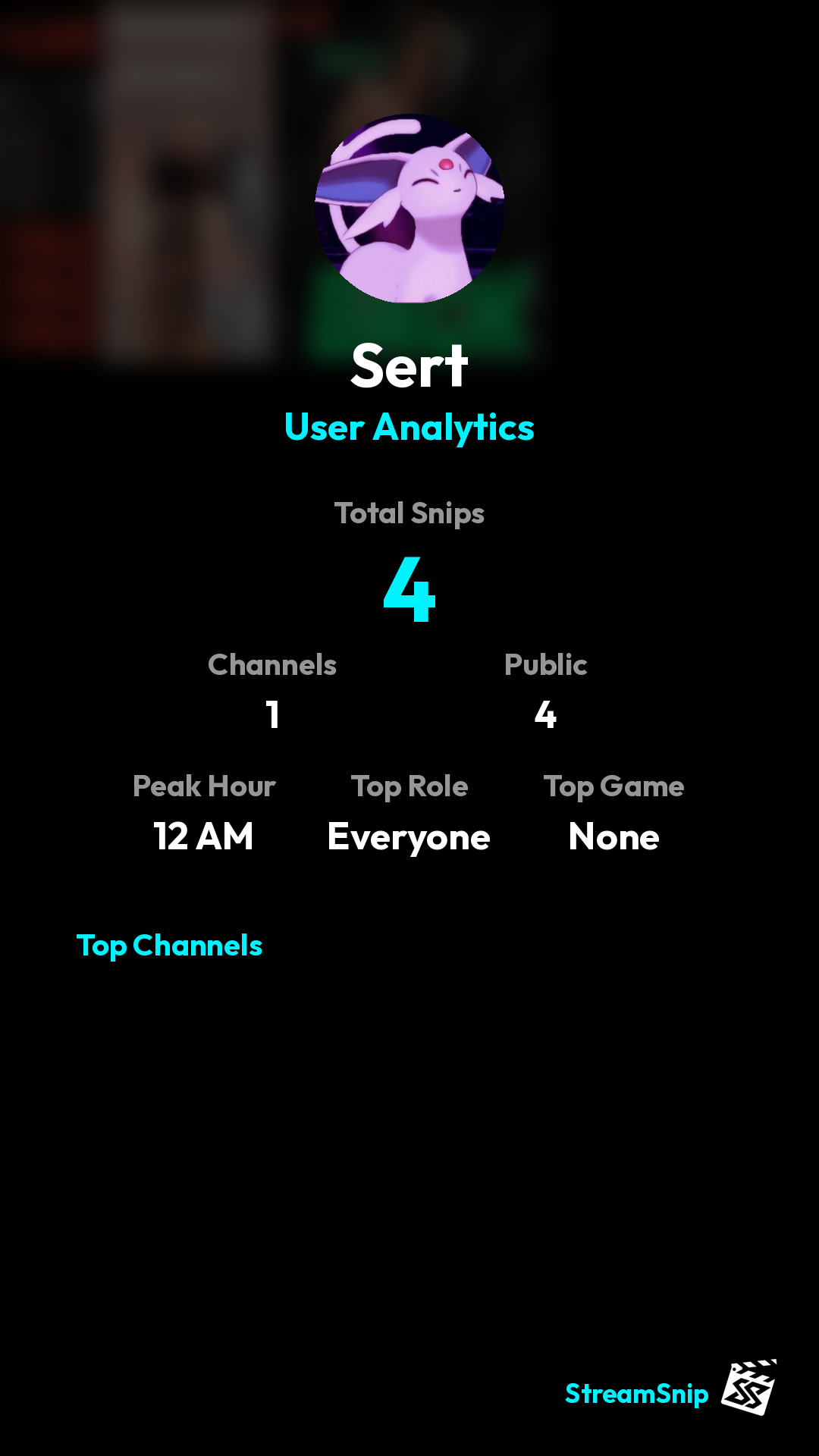 Stats Share Card