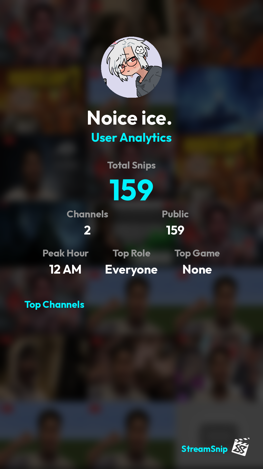 Stats Share Card
