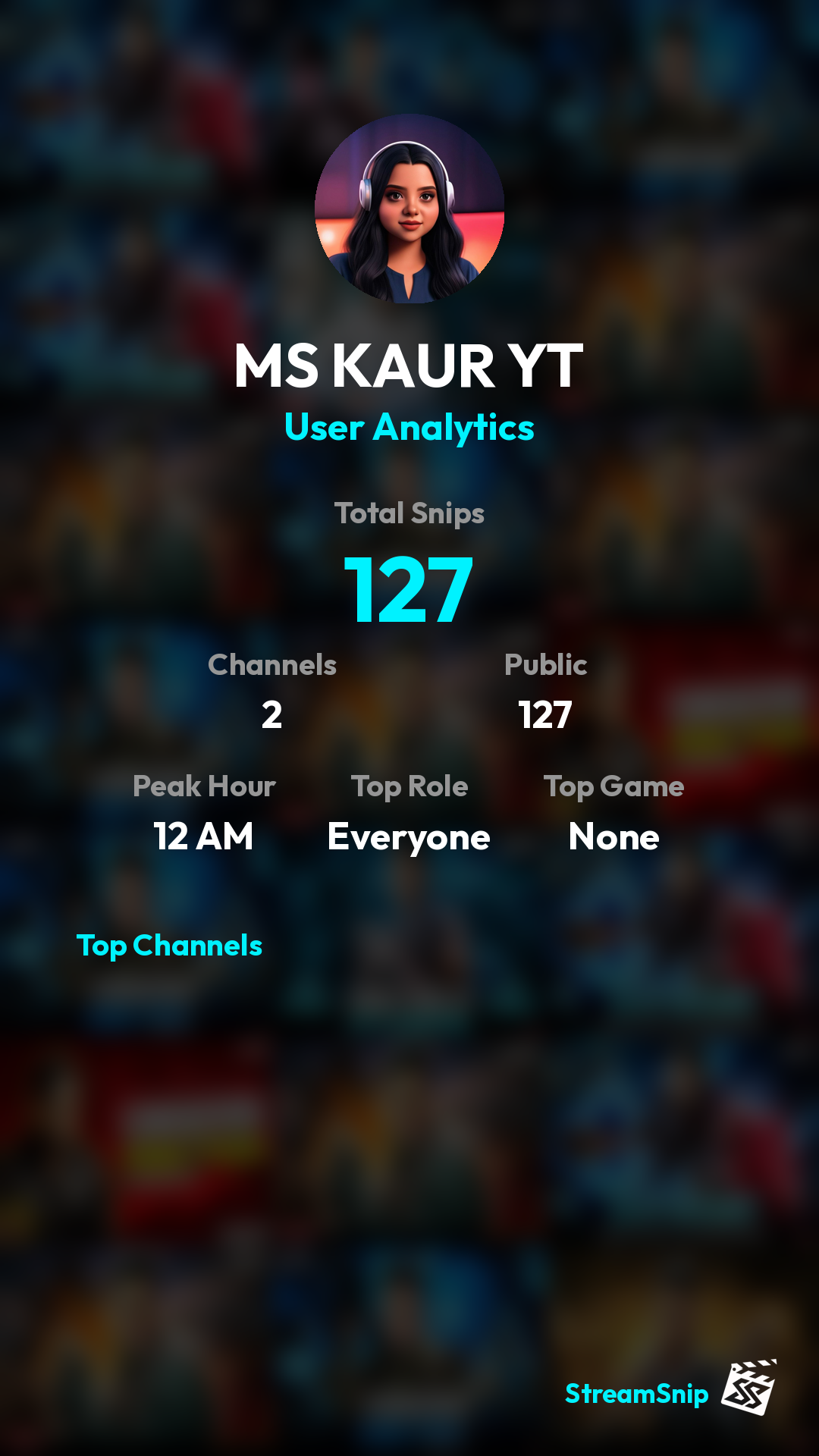Stats Share Card
