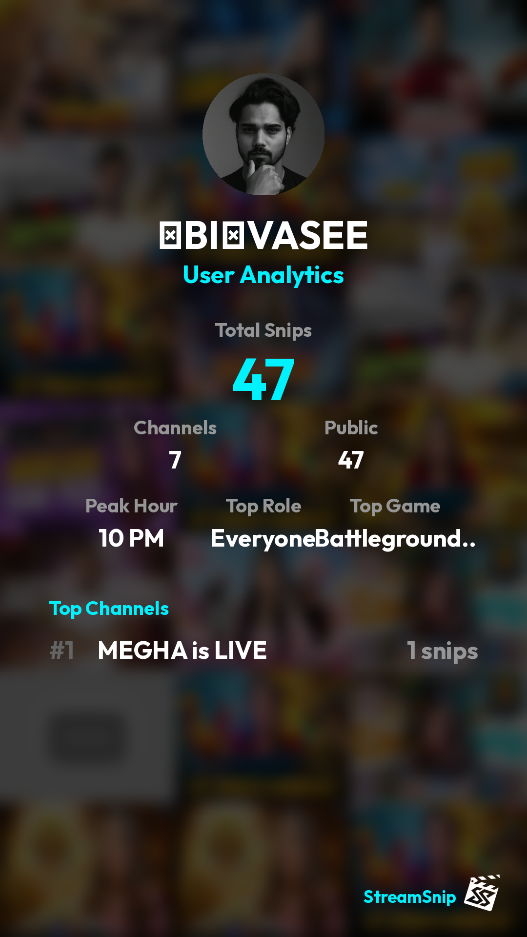 Stats Share Card