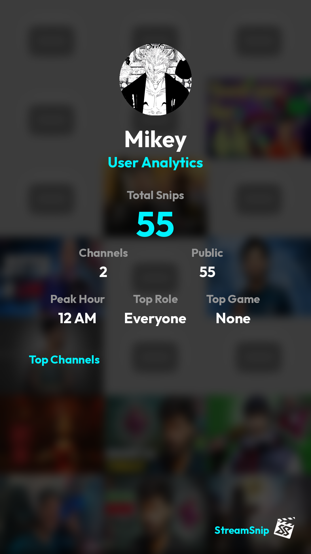 Stats Share Card