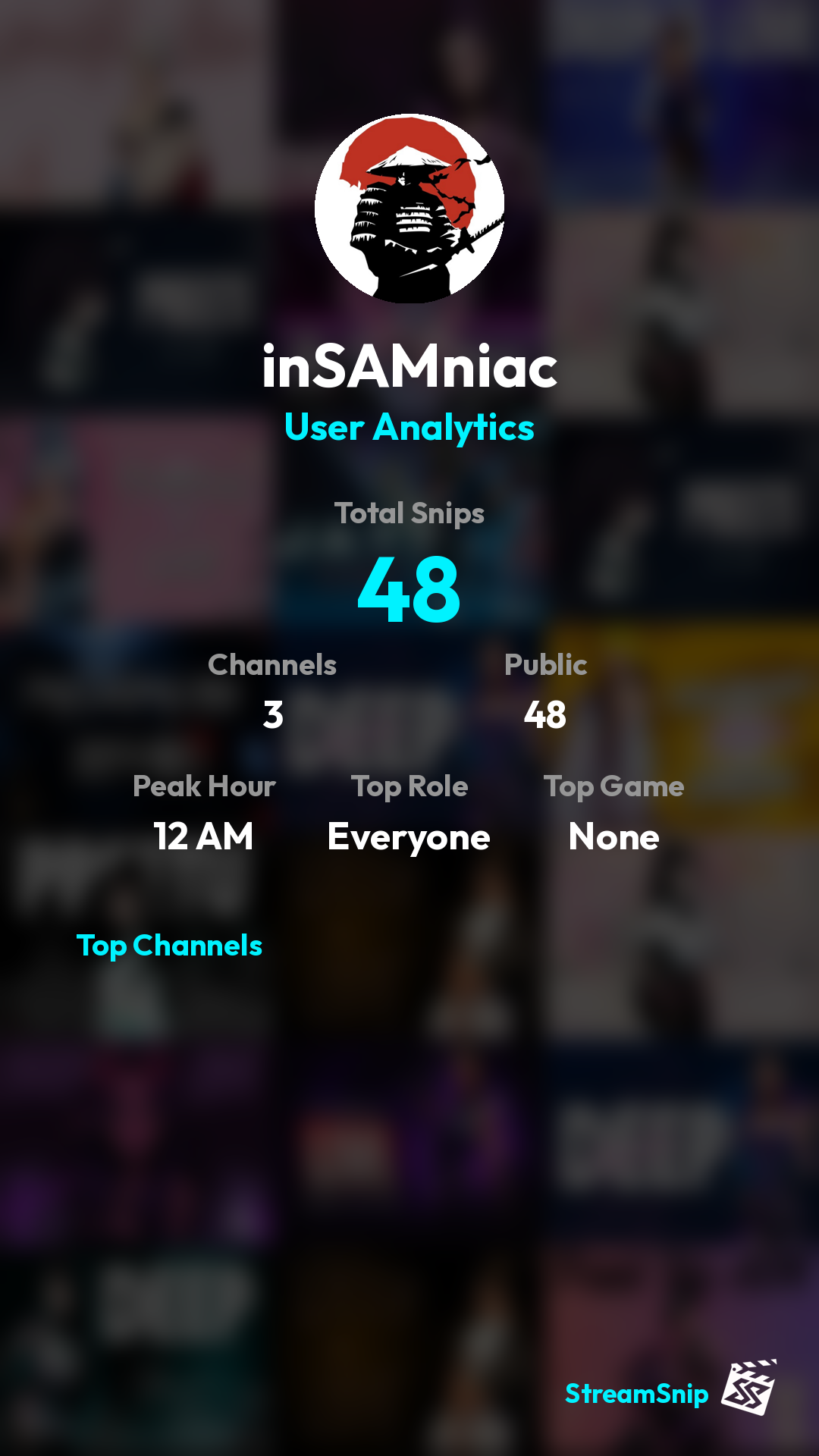Stats Share Card