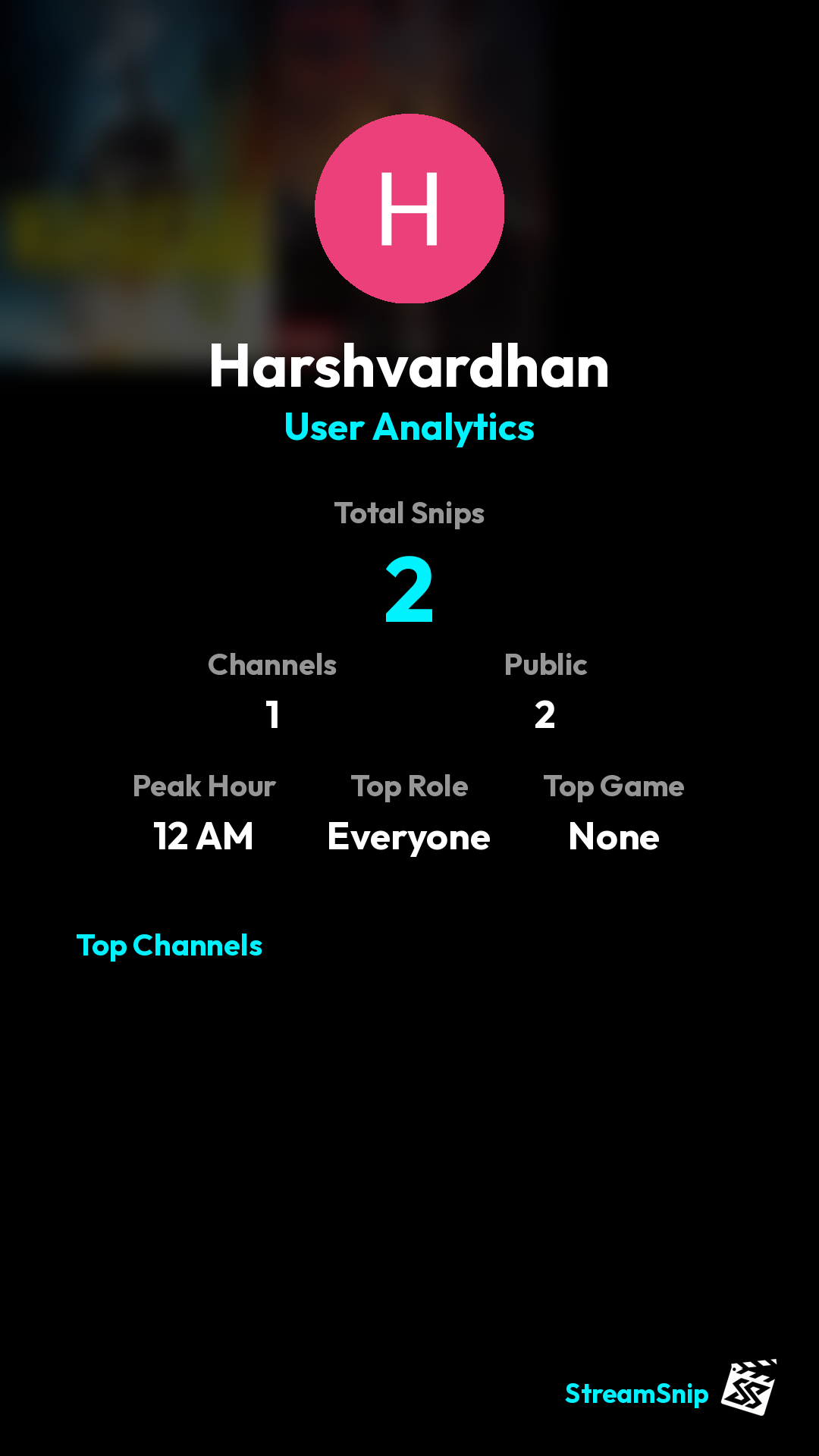 Stats Share Card