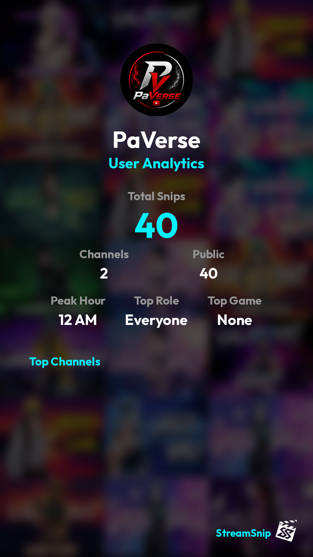 Stats Share Card