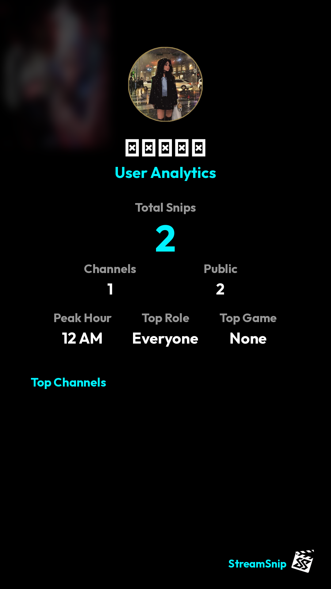 Stats Share Card