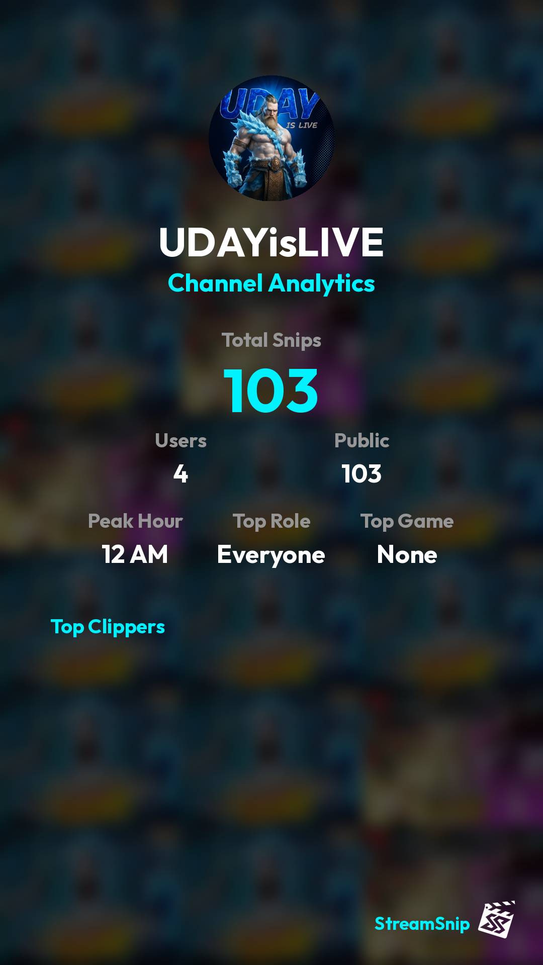 Stats Share Card