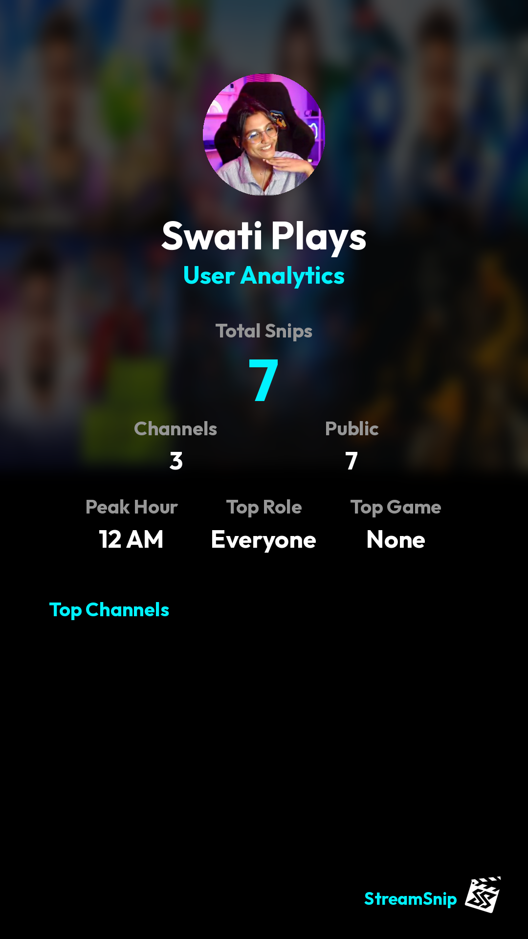 Stats Share Card