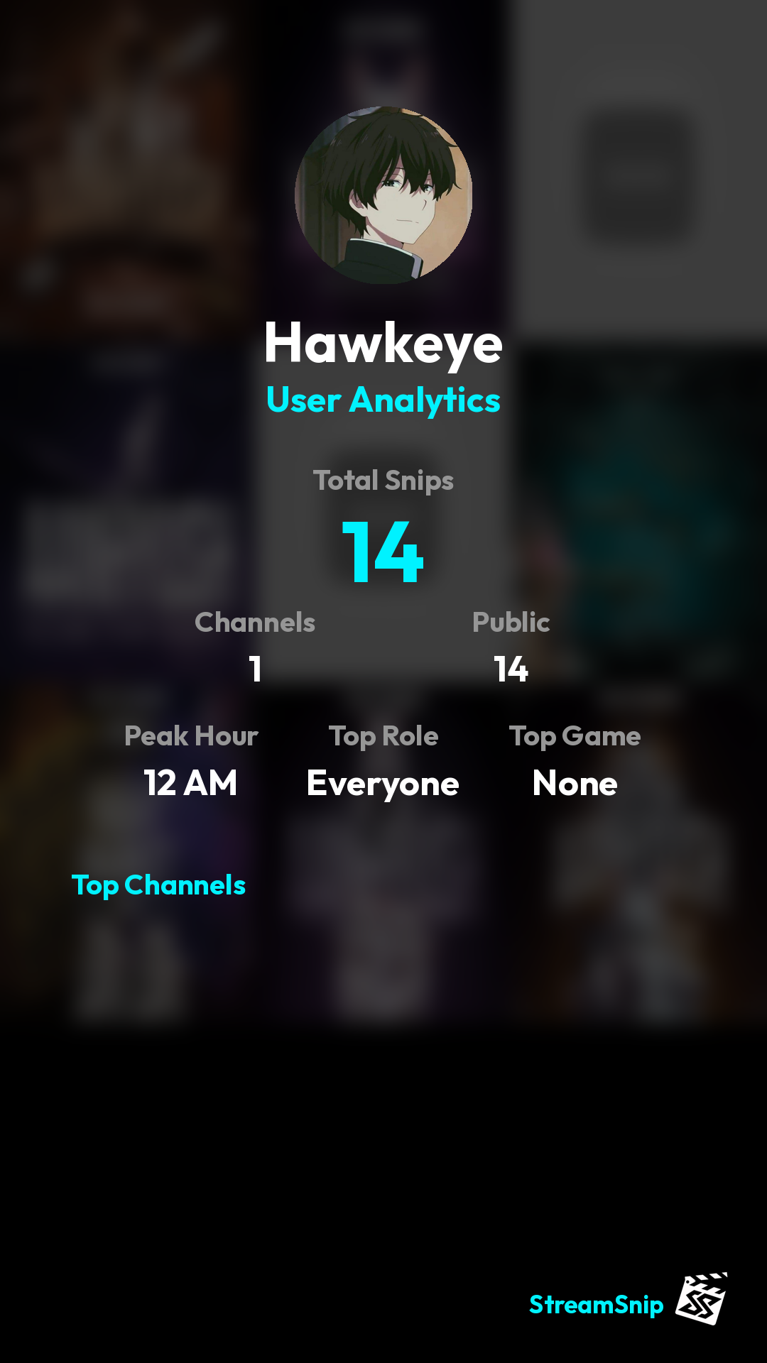 Stats Share Card