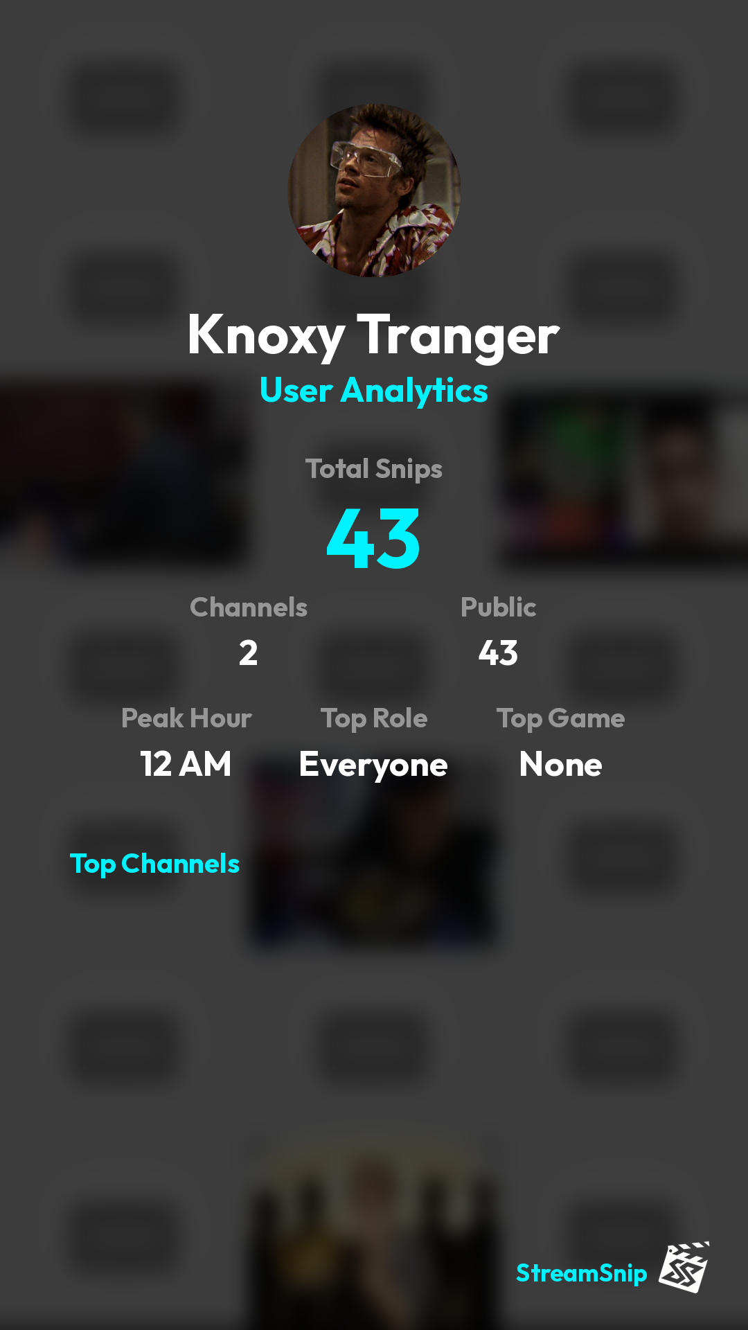 Stats Share Card