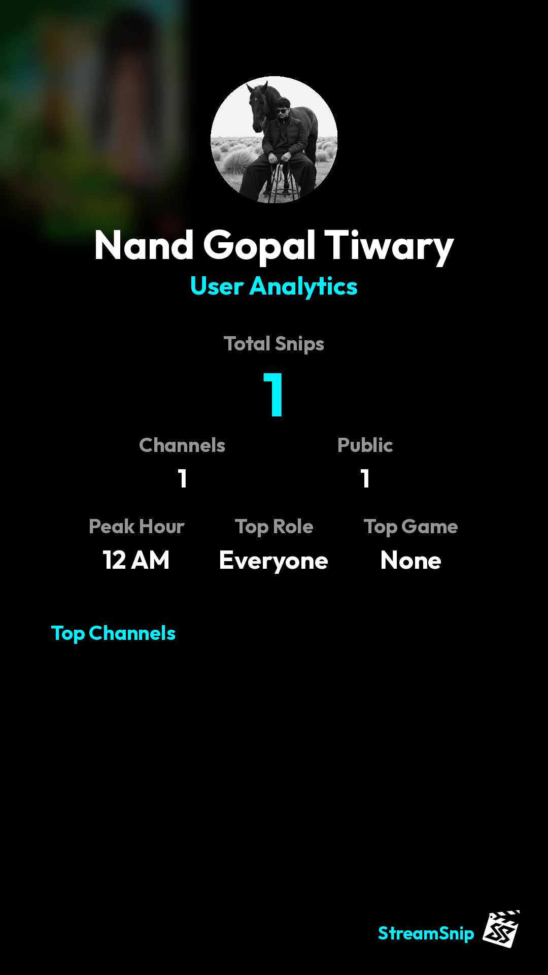 Stats Share Card