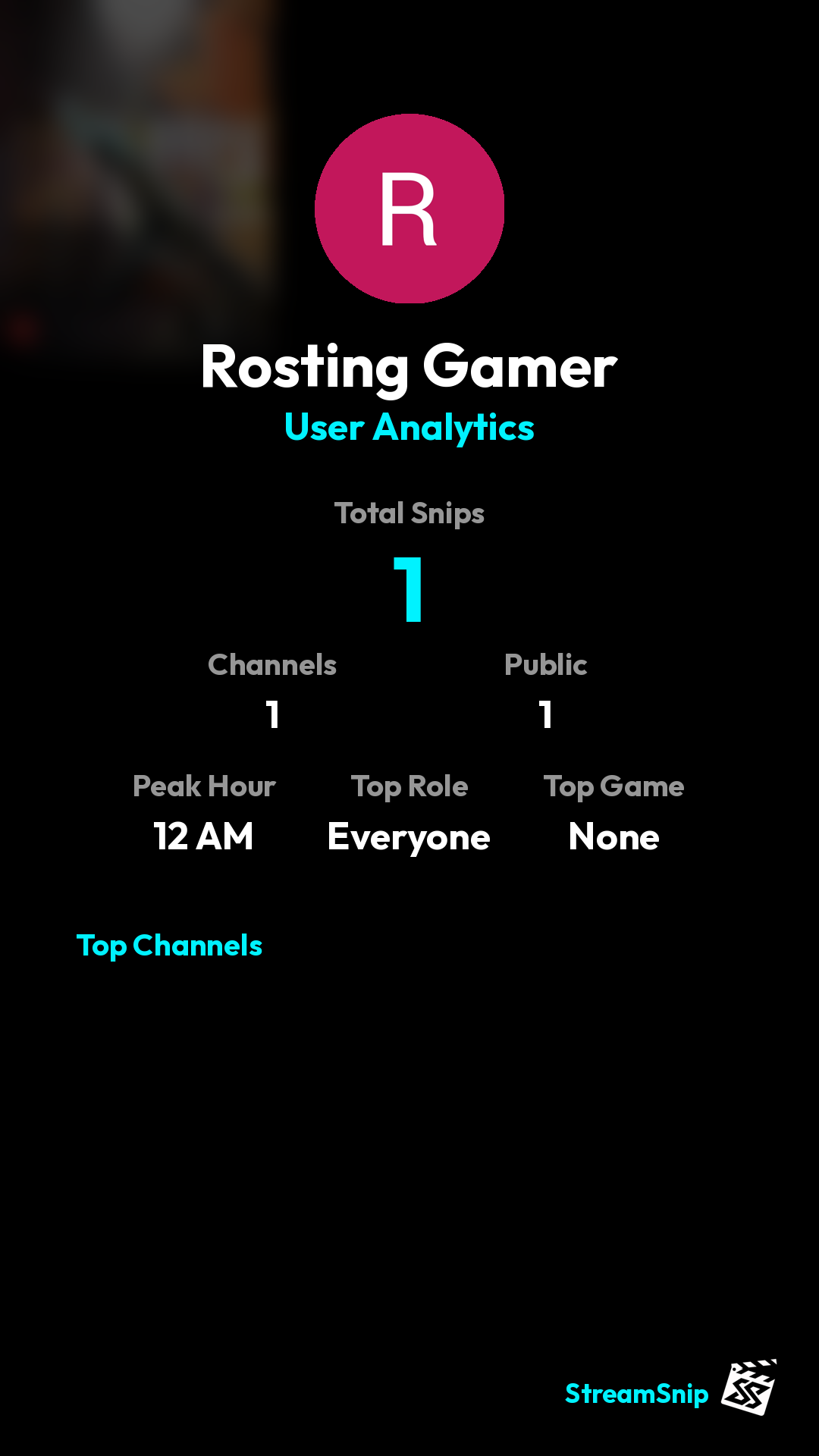 Stats Share Card