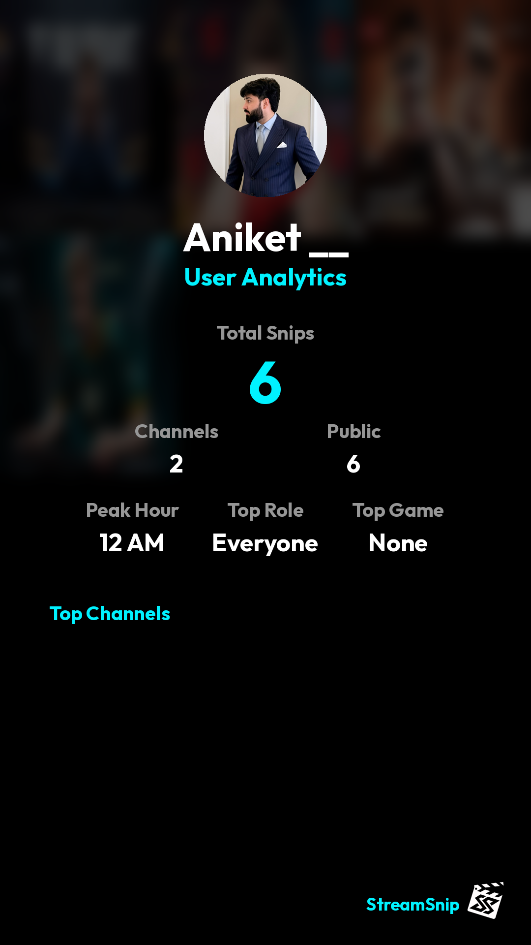 Stats Share Card