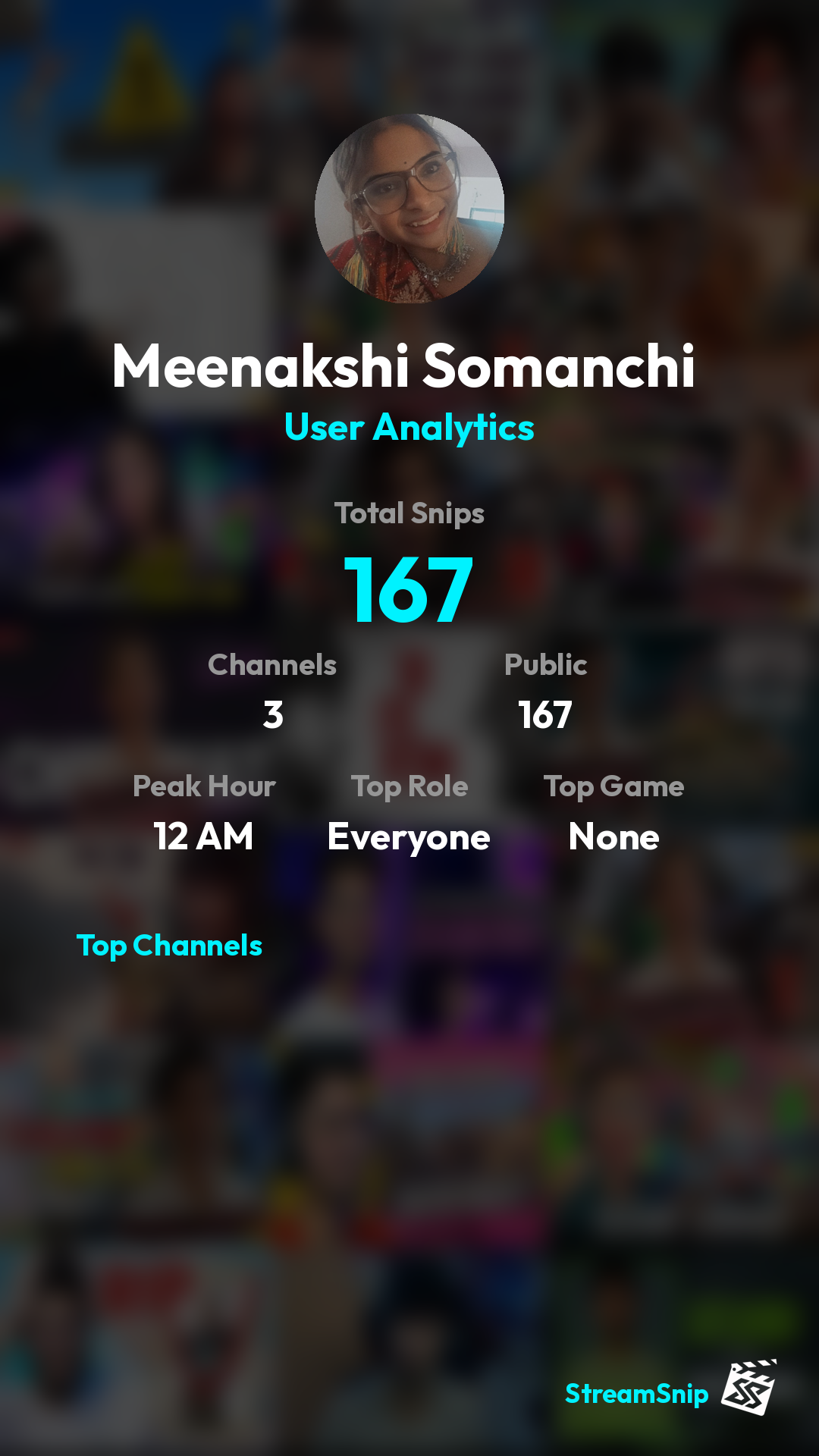 Stats Share Card
