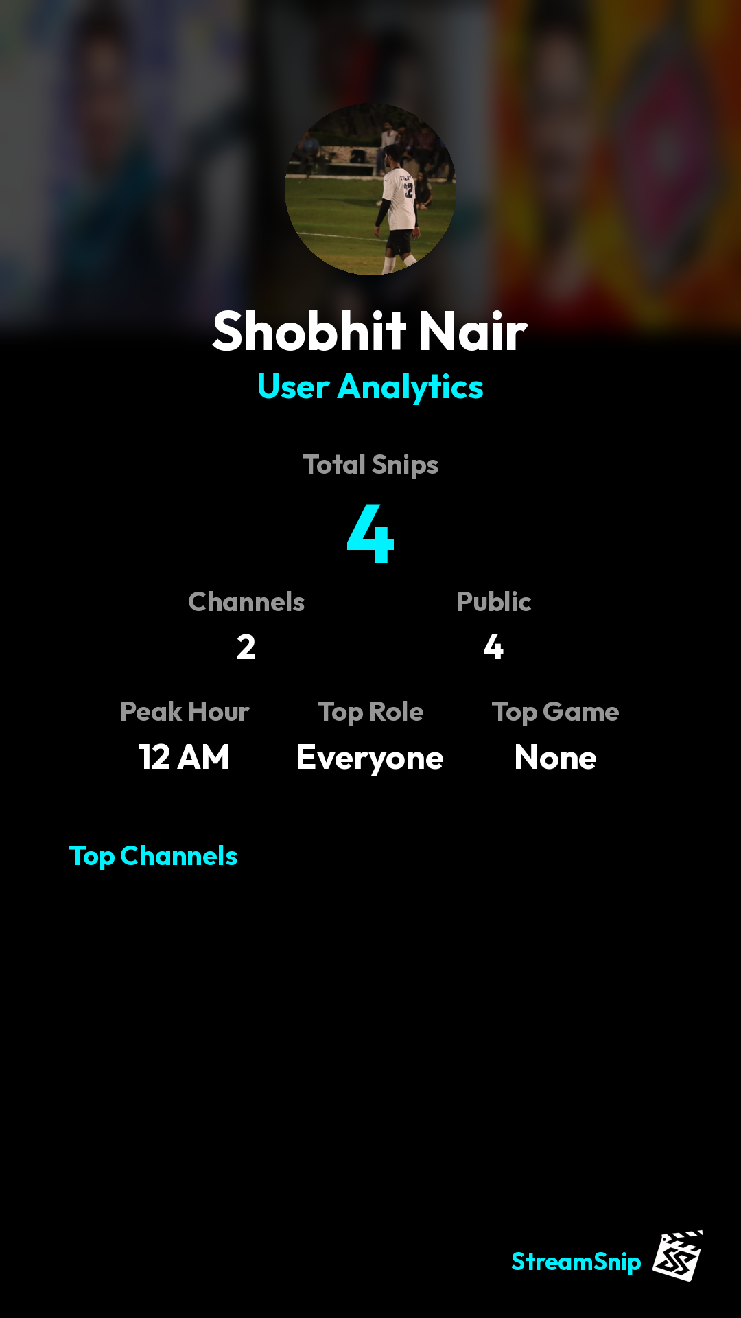 Stats Share Card