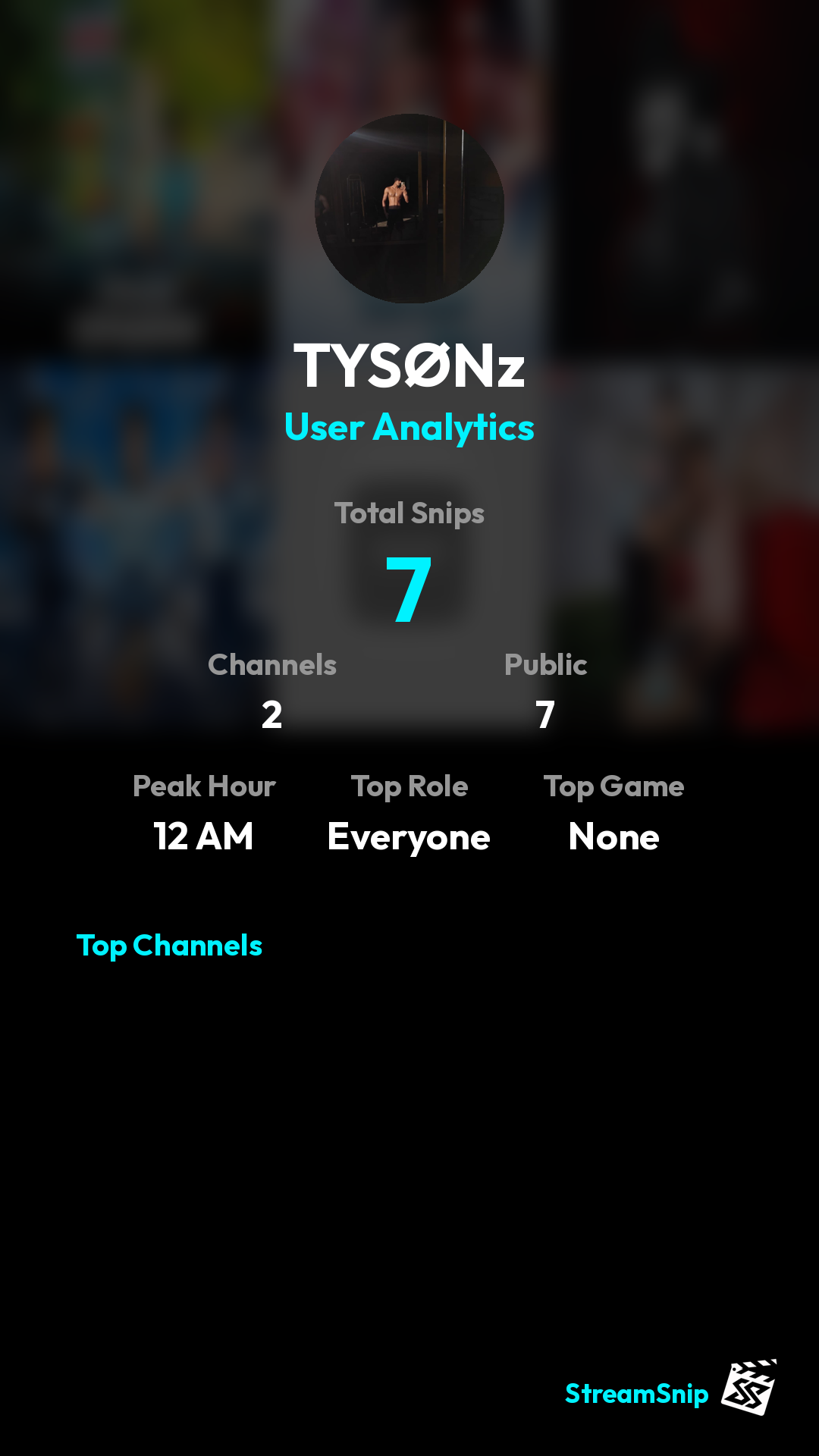 Stats Share Card