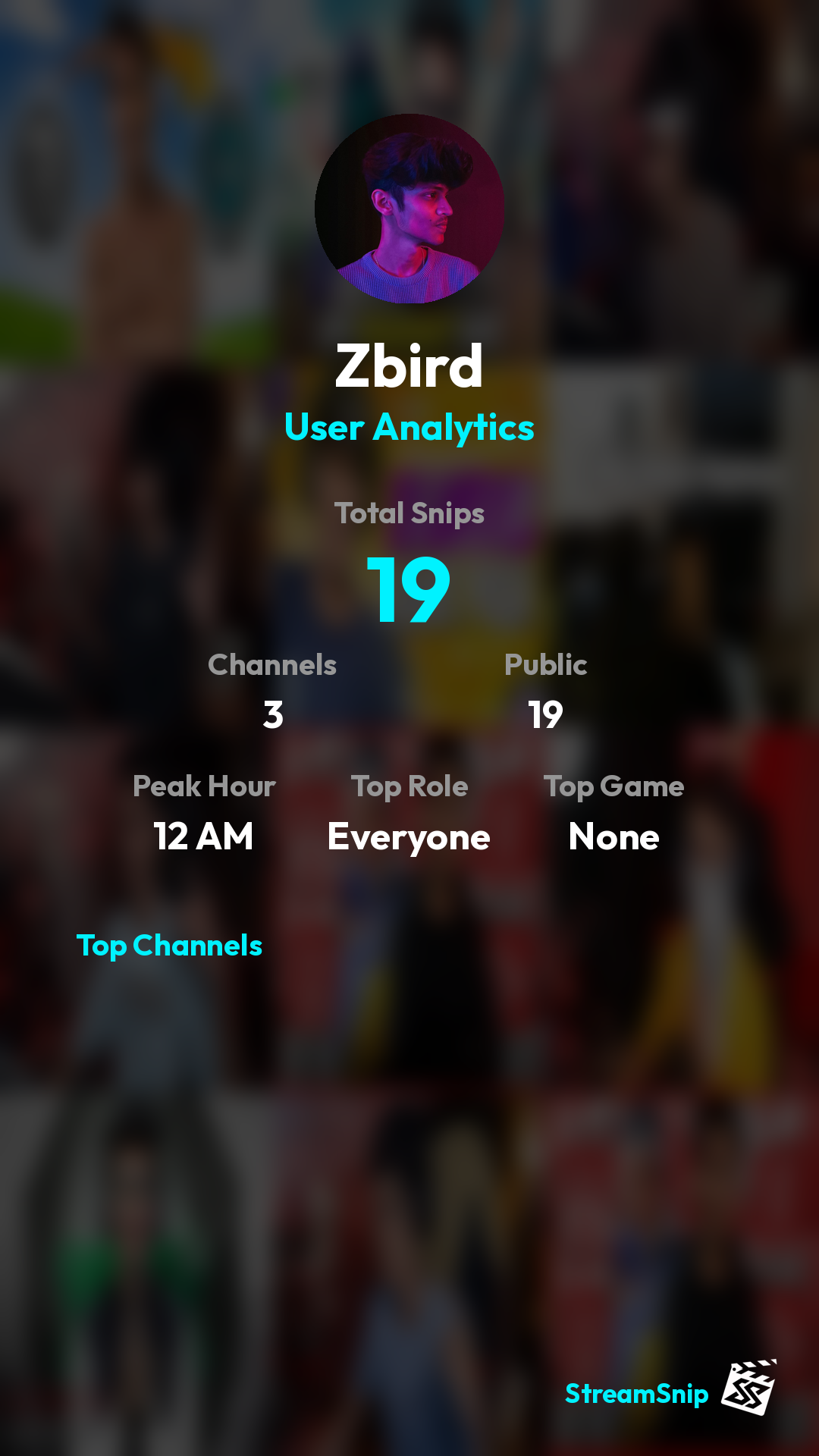 Stats Share Card