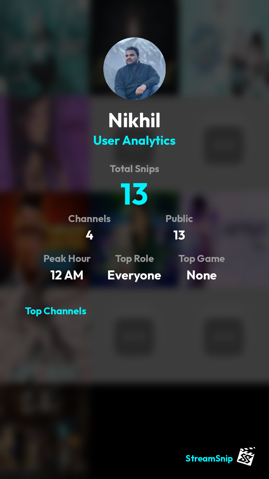 Stats Share Card