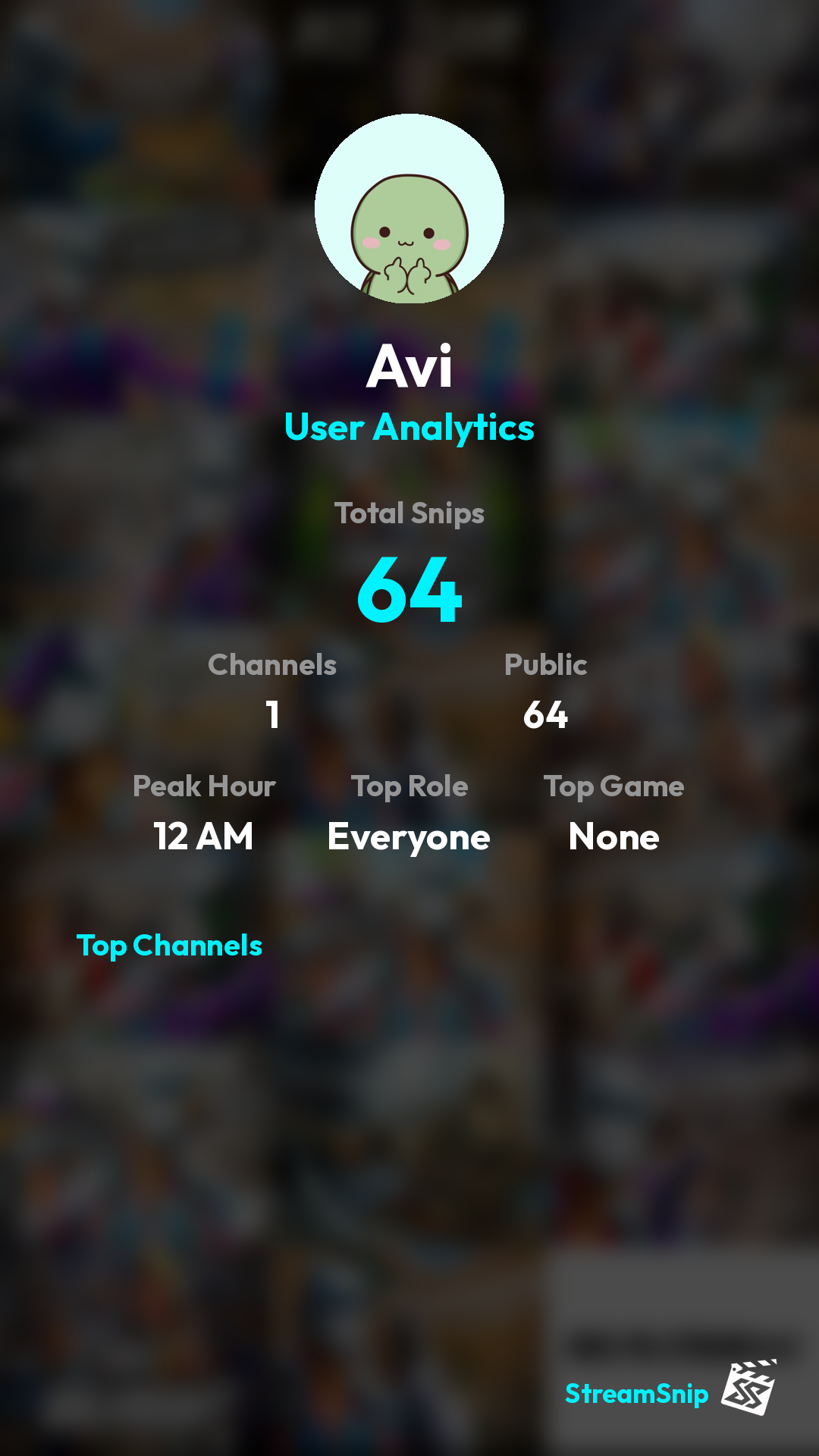 Stats Share Card