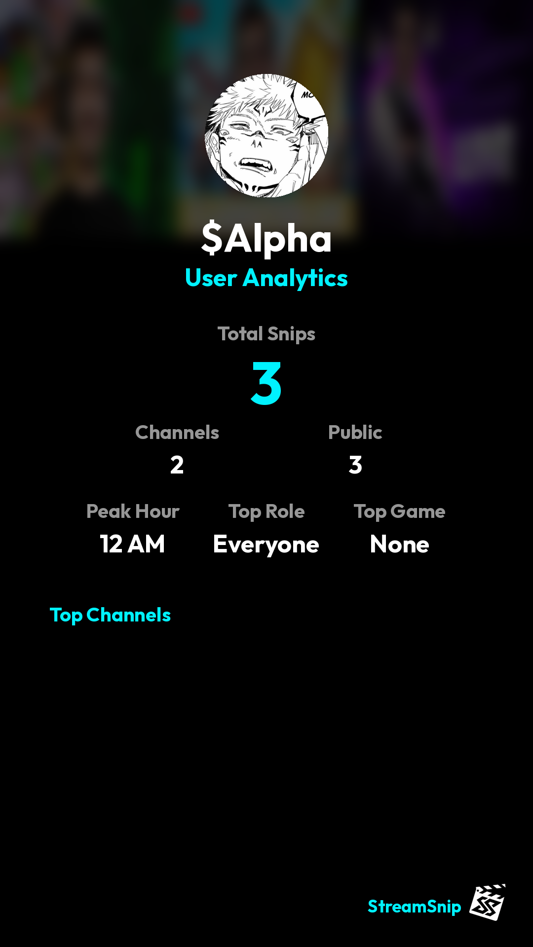 Stats Share Card