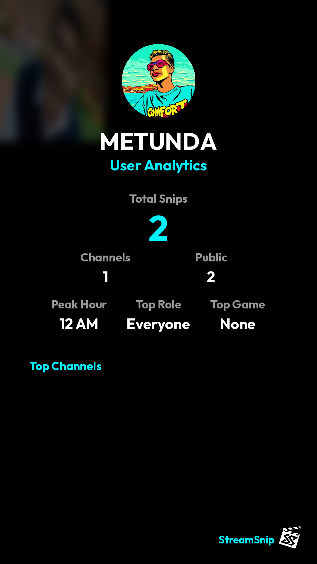 Stats Share Card