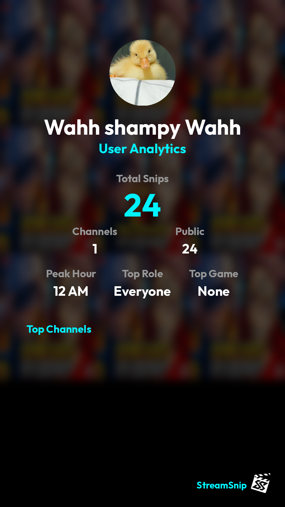 Stats Share Card