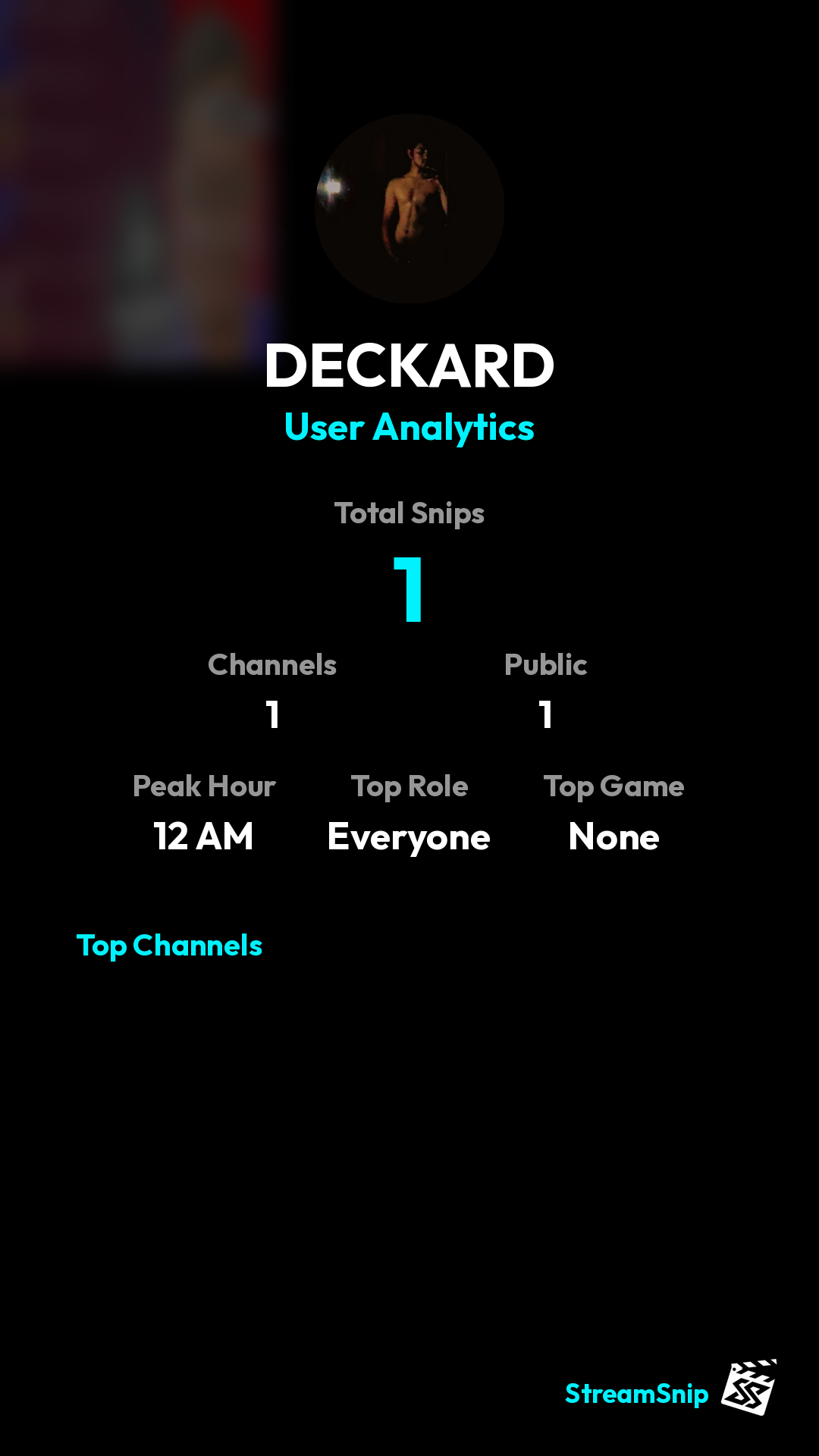 Stats Share Card
