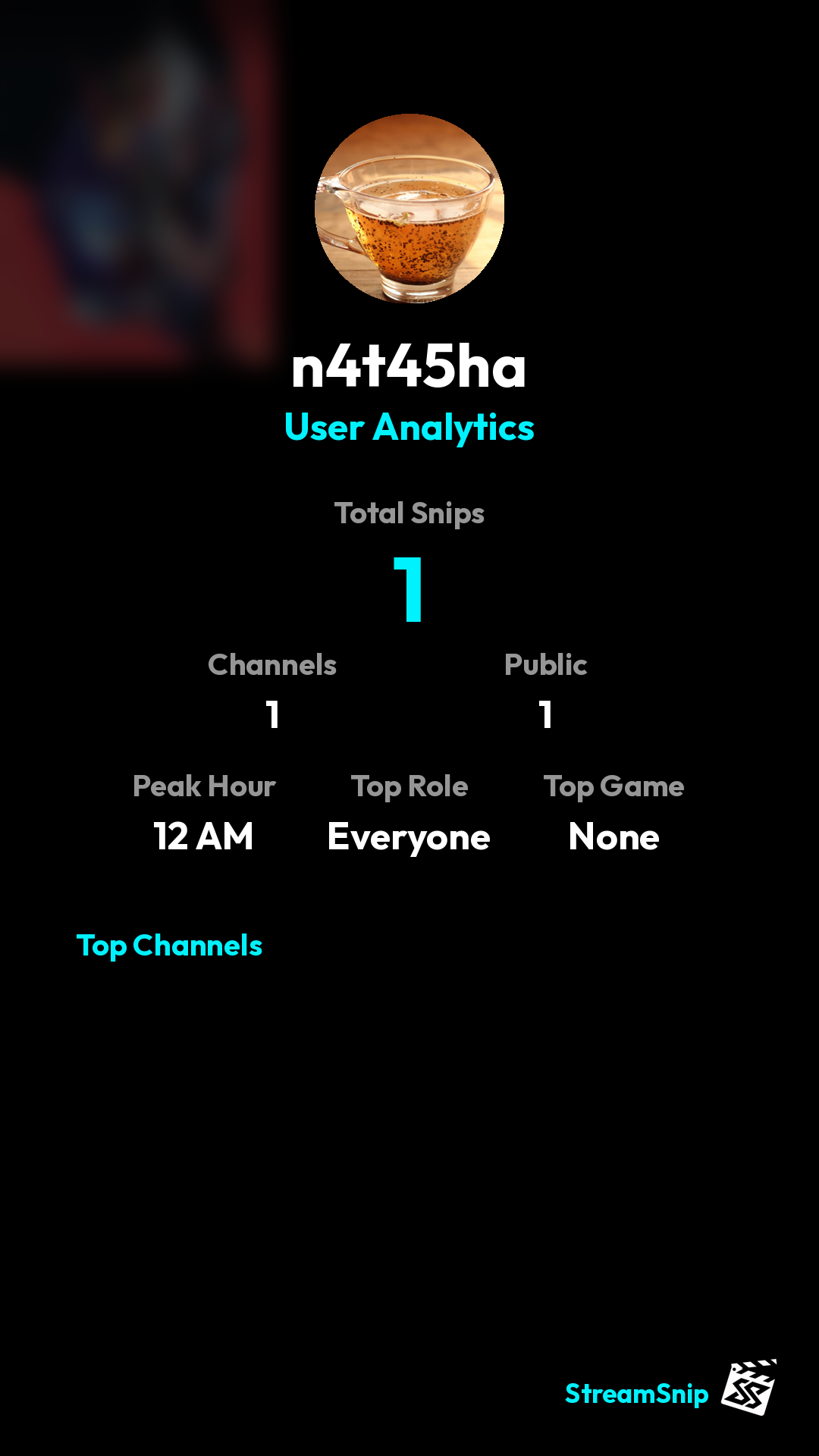 Stats Share Card