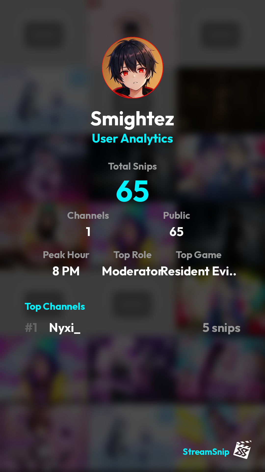 Stats Share Card