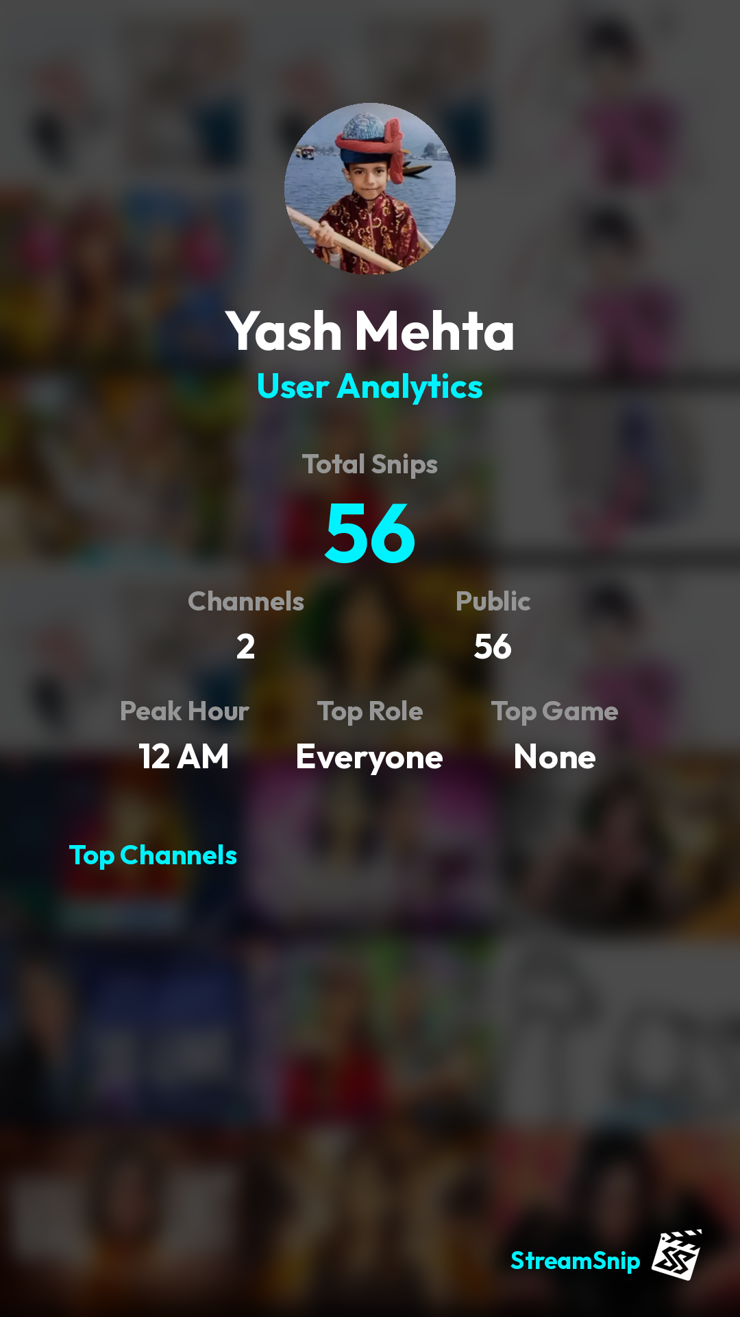 Stats Share Card