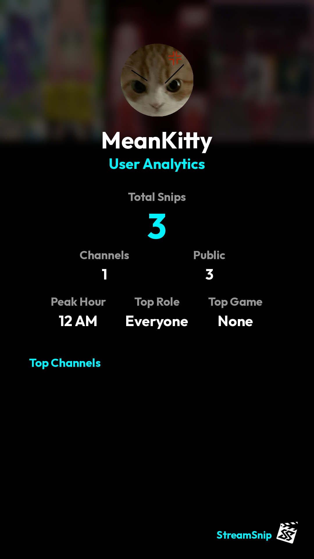 Stats Share Card