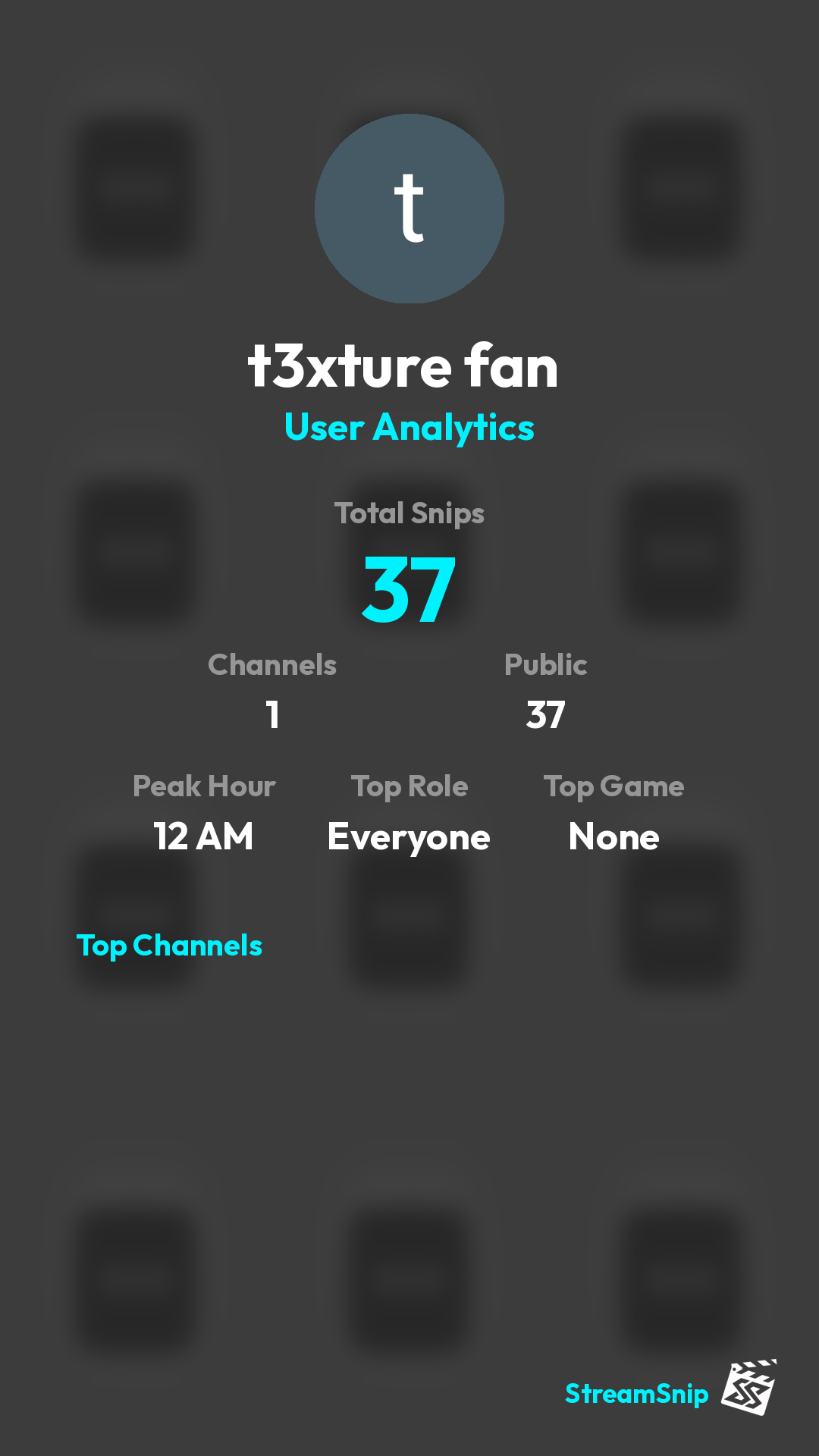 Stats Share Card