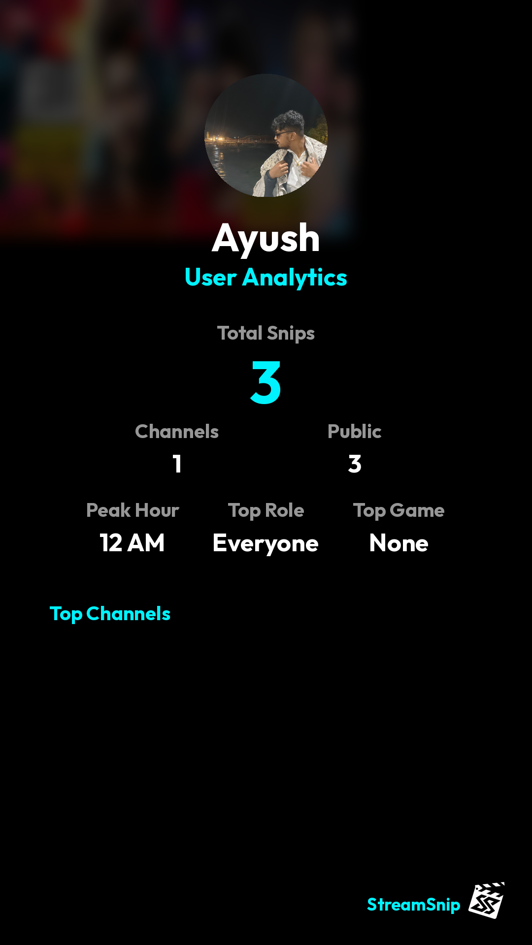 Stats Share Card